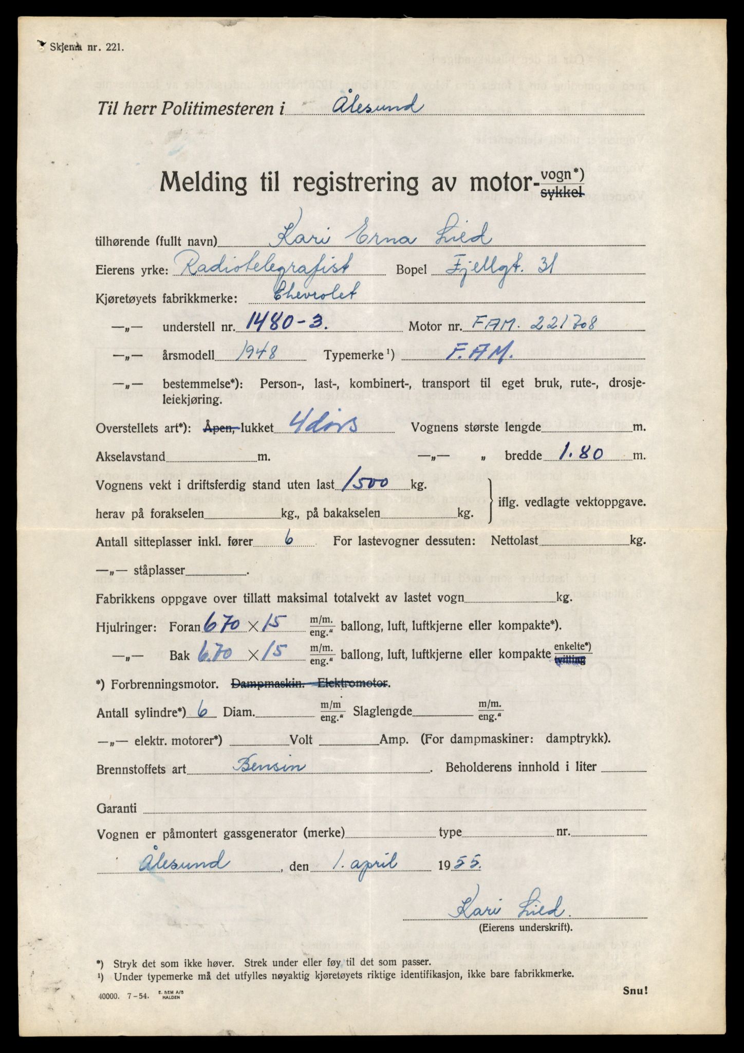 Møre og Romsdal vegkontor - Ålesund trafikkstasjon, AV/SAT-A-4099/F/Fe/L0048: Registreringskort for kjøretøy T 14721 - T 14863, 1927-1998, p. 435