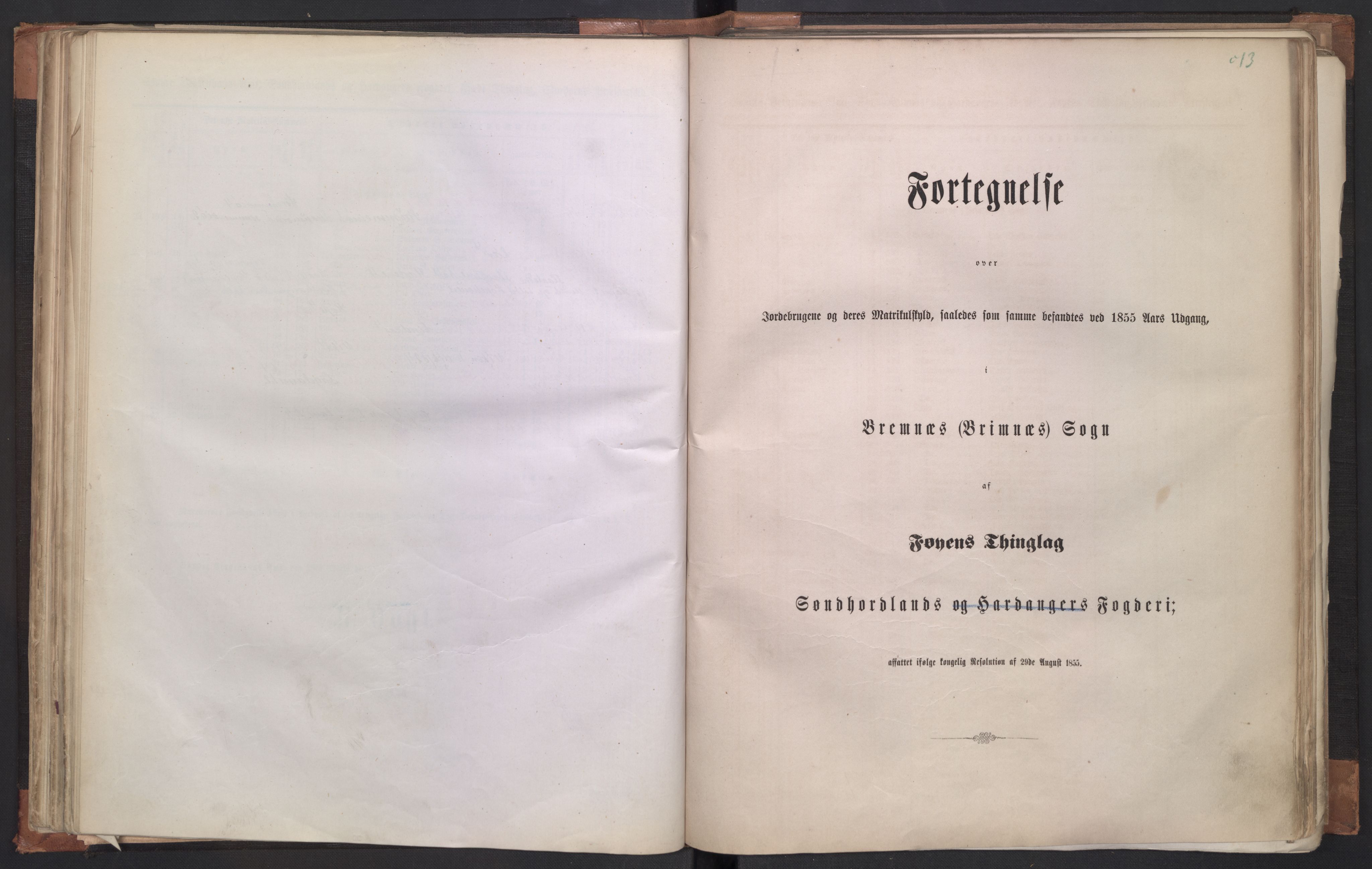 Rygh, AV/RA-PA-0034/F/Fb/L0011: Matrikkelen for 1838 - Søndre Bergenhus amt (Hordaaland fylke), 1838