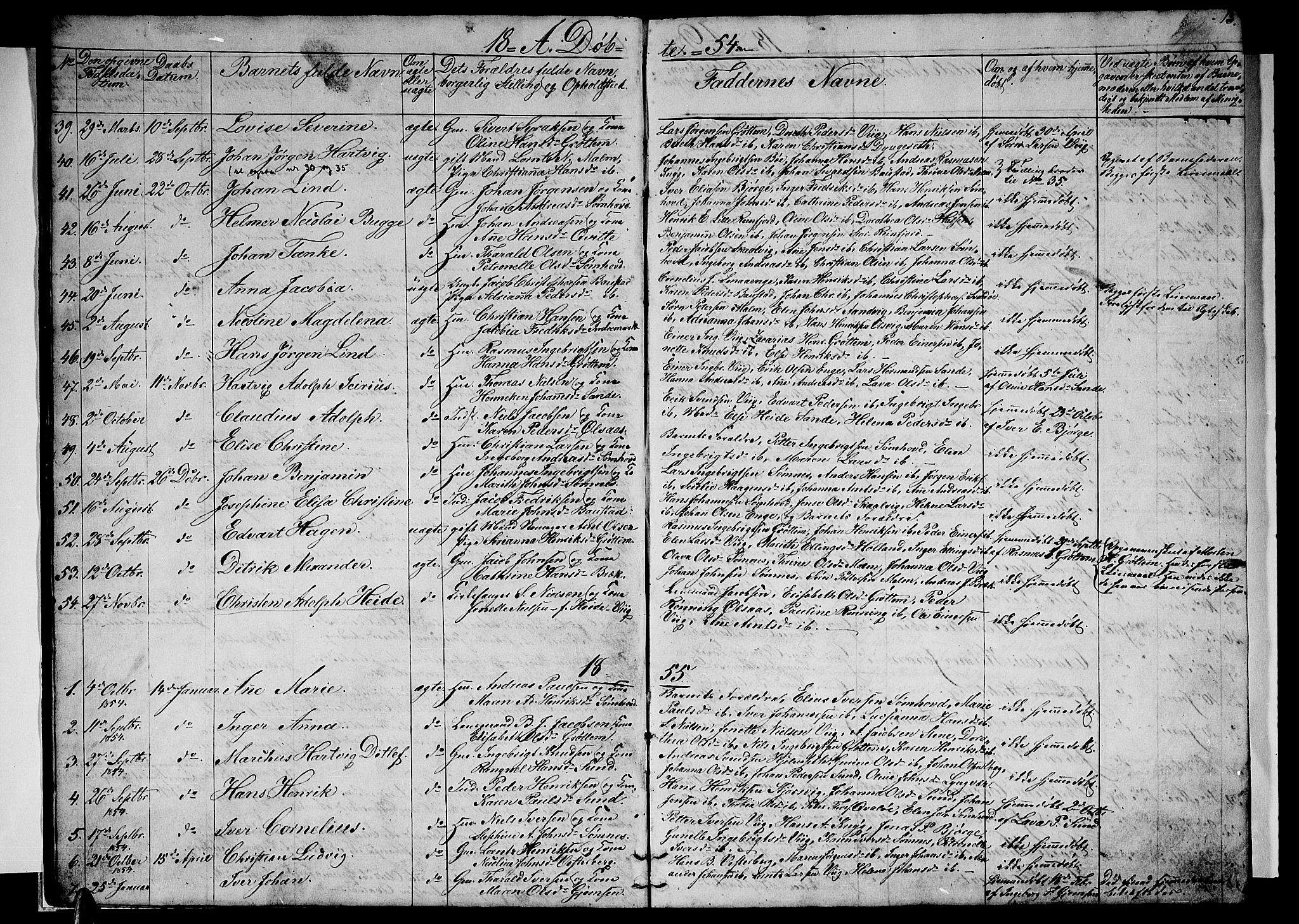 Ministerialprotokoller, klokkerbøker og fødselsregistre - Nordland, SAT/A-1459/812/L0187: Parish register (copy) no. 812C05, 1850-1883, p. 13