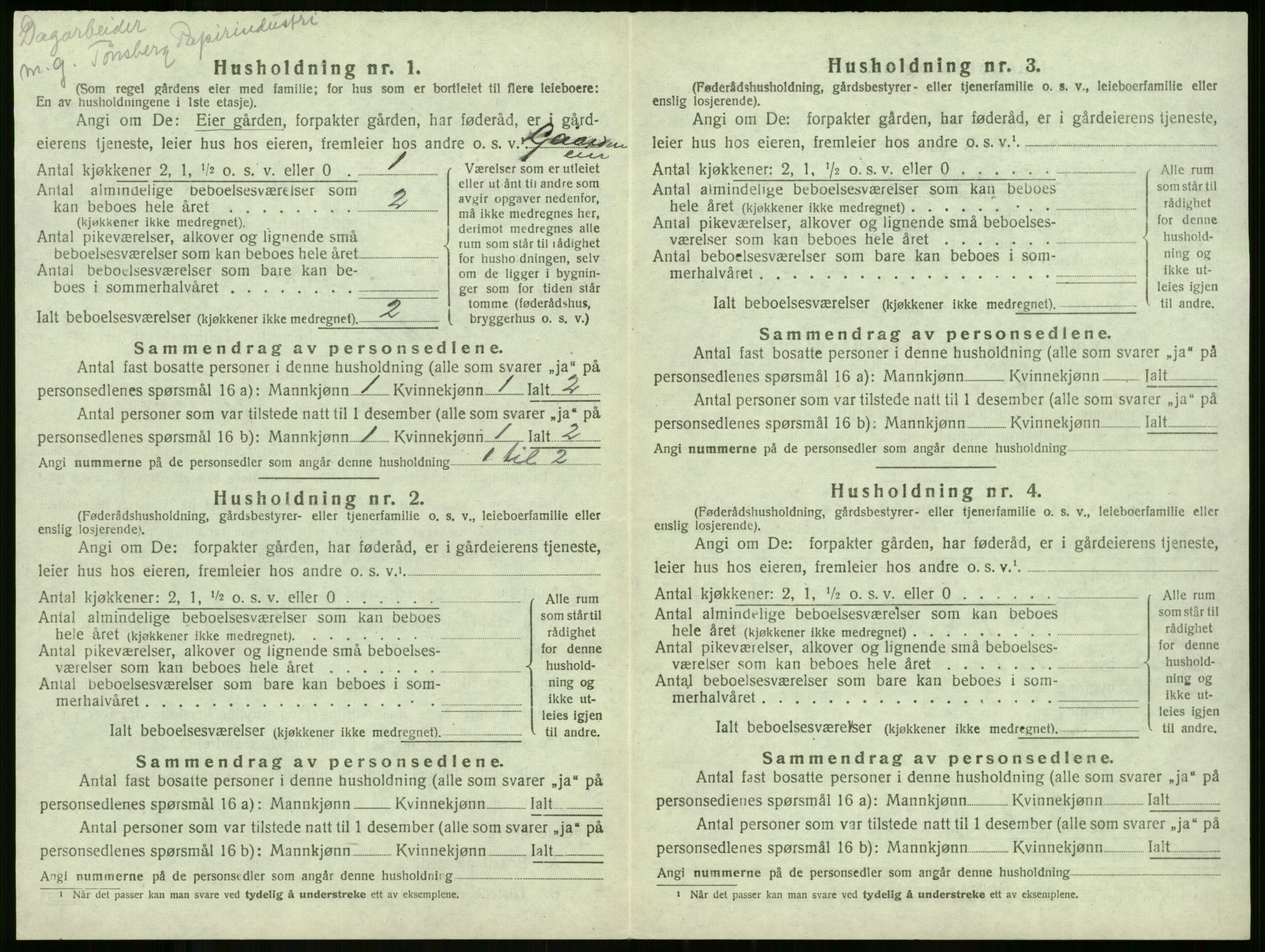 SAKO, 1920 census for Andebu, 1920, p. 228