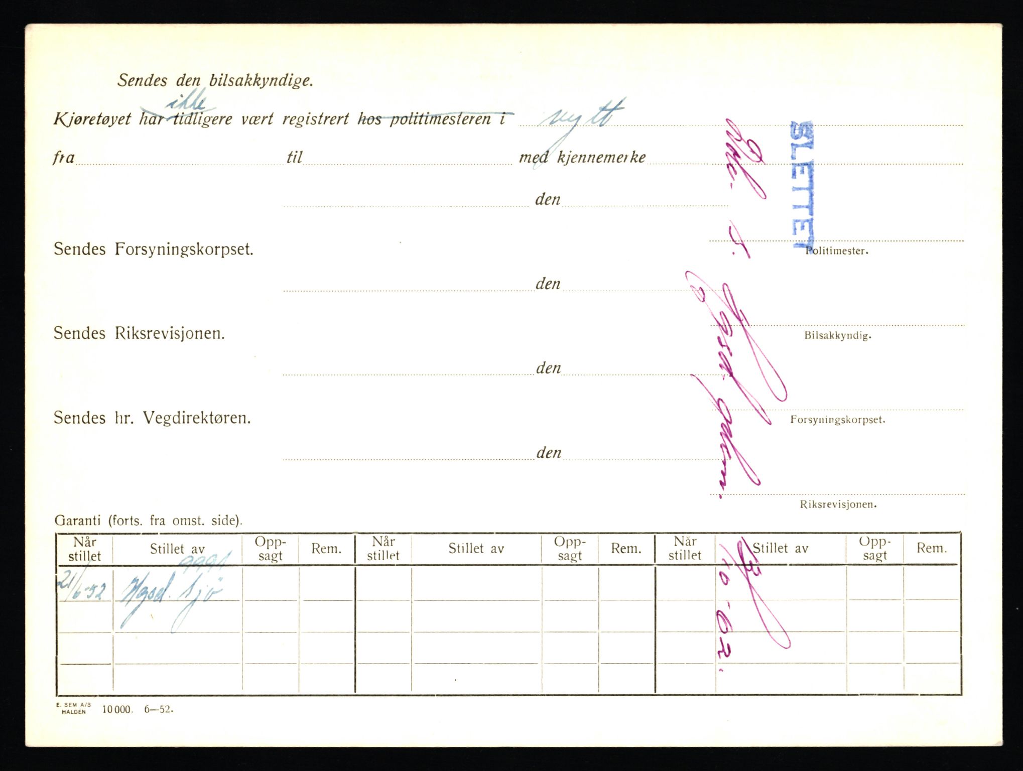 Stavanger trafikkstasjon, AV/SAST-A-101942/0/F/L0045: L-27000 - L-27799, 1930-1971, p. 326