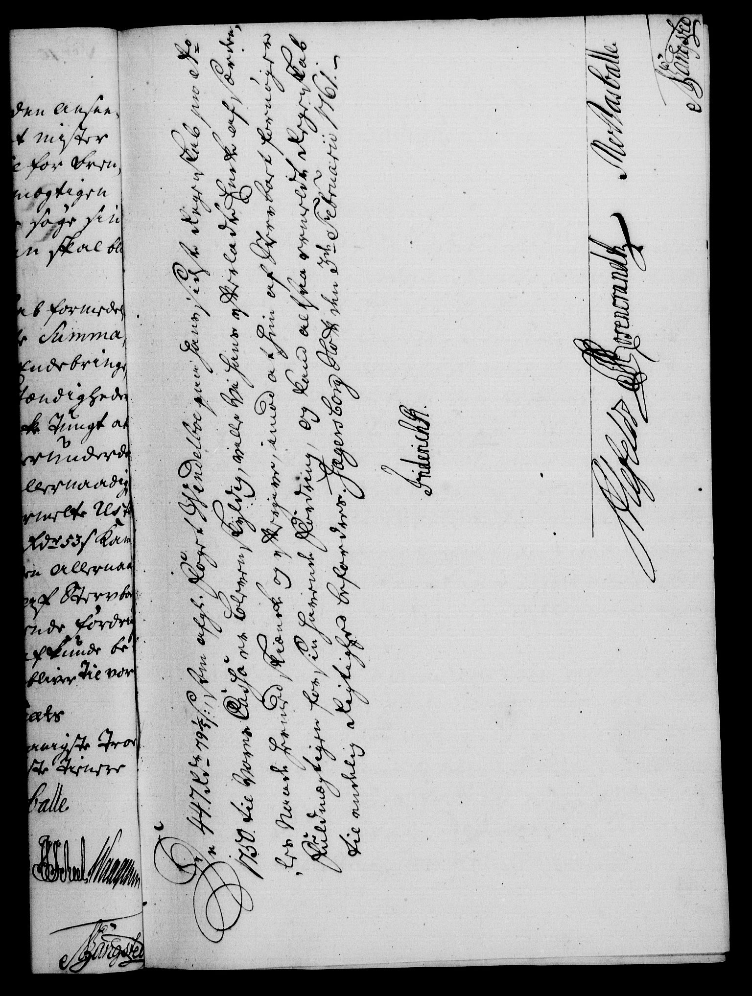 Rentekammeret, Kammerkanselliet, RA/EA-3111/G/Gf/Gfa/L0043: Norsk relasjons- og resolusjonsprotokoll (merket RK 52.43), 1761, p. 58