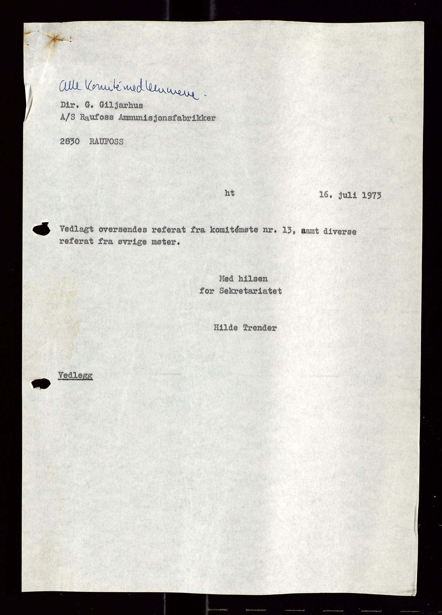 Industridepartementet, Oljekontoret, SAST/A-101348/Di/L0004: DWP, møter, komite`møter, 761 forskning/teknologi, 1972-1975, p. 61