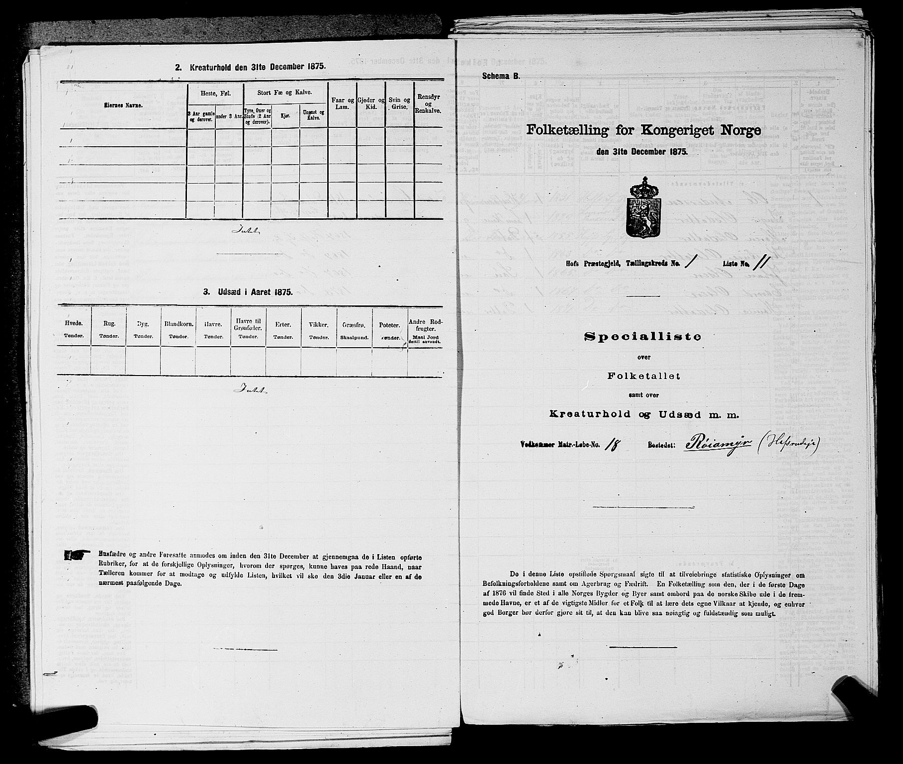 SAKO, 1875 census for 0714P Hof, 1875, p. 55