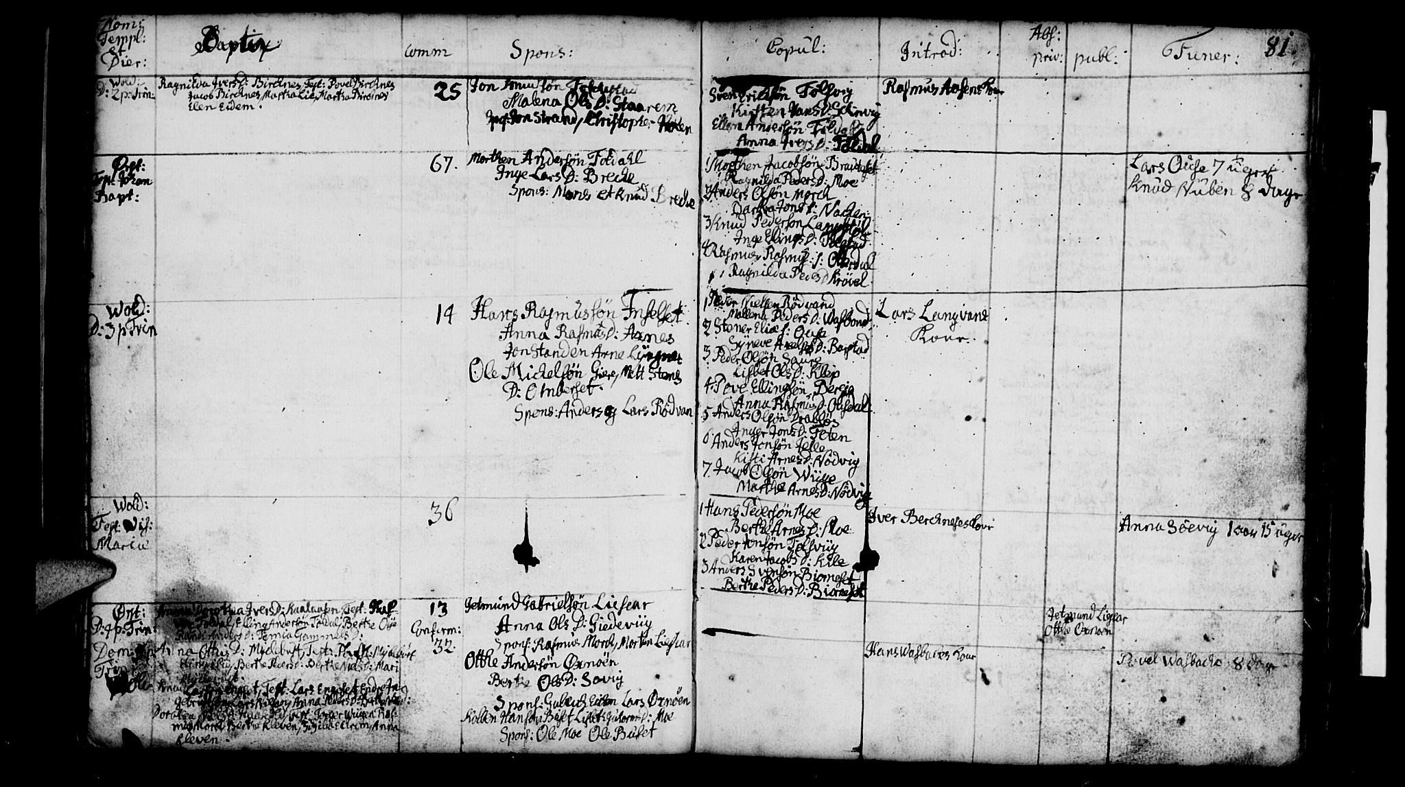 Ministerialprotokoller, klokkerbøker og fødselsregistre - Møre og Romsdal, AV/SAT-A-1454/511/L0135: Parish register (official) no. 511A02, 1741-1760, p. 81