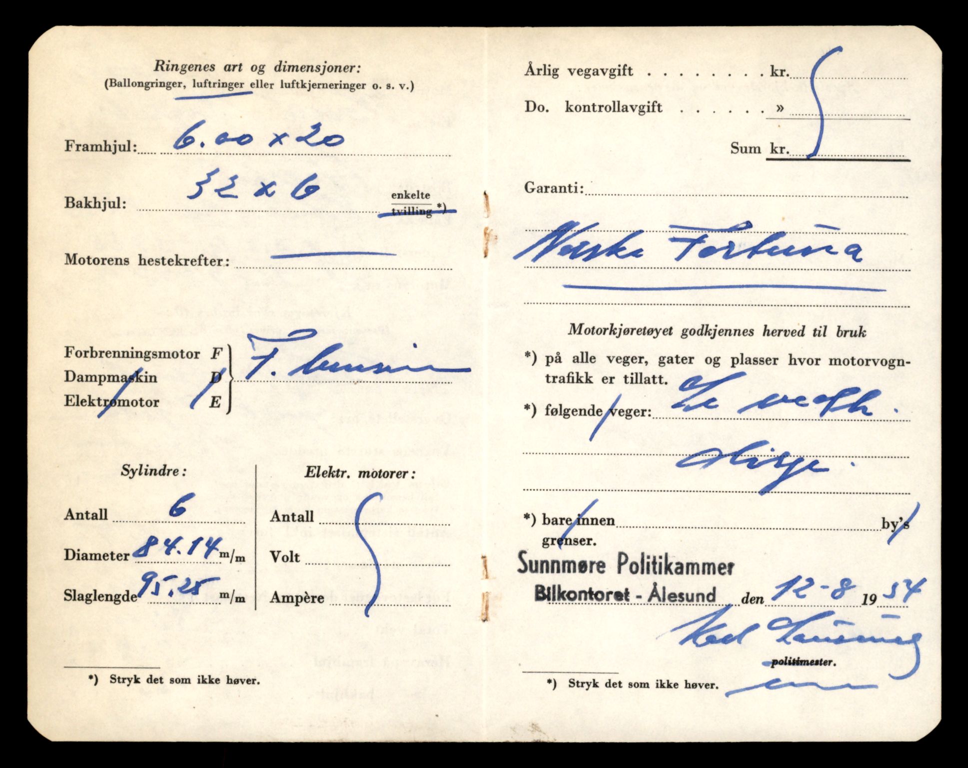 Møre og Romsdal vegkontor - Ålesund trafikkstasjon, AV/SAT-A-4099/F/Fe/L0035: Registreringskort for kjøretøy T 12653 - T 12829, 1927-1998, p. 1079