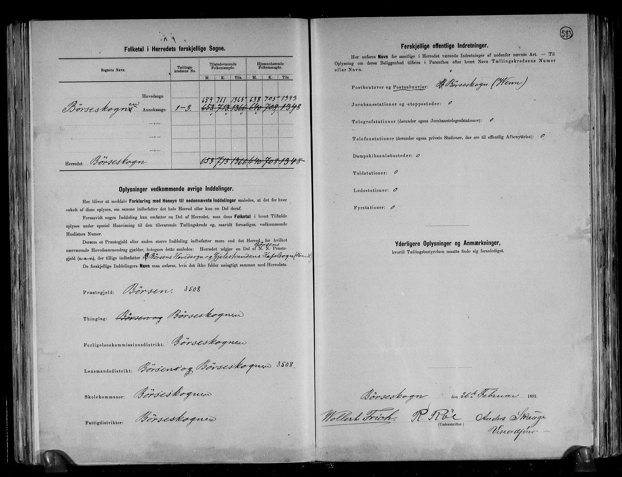 RA, 1891 census for 1657 Børseskogn, 1891, p. 3