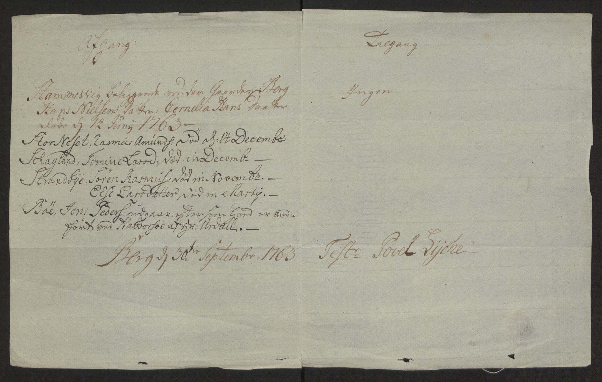 Rentekammeret inntil 1814, Reviderte regnskaper, Fogderegnskap, RA/EA-4092/R68/L4845: Ekstraskatten Senja og Troms, 1762-1765, p. 193