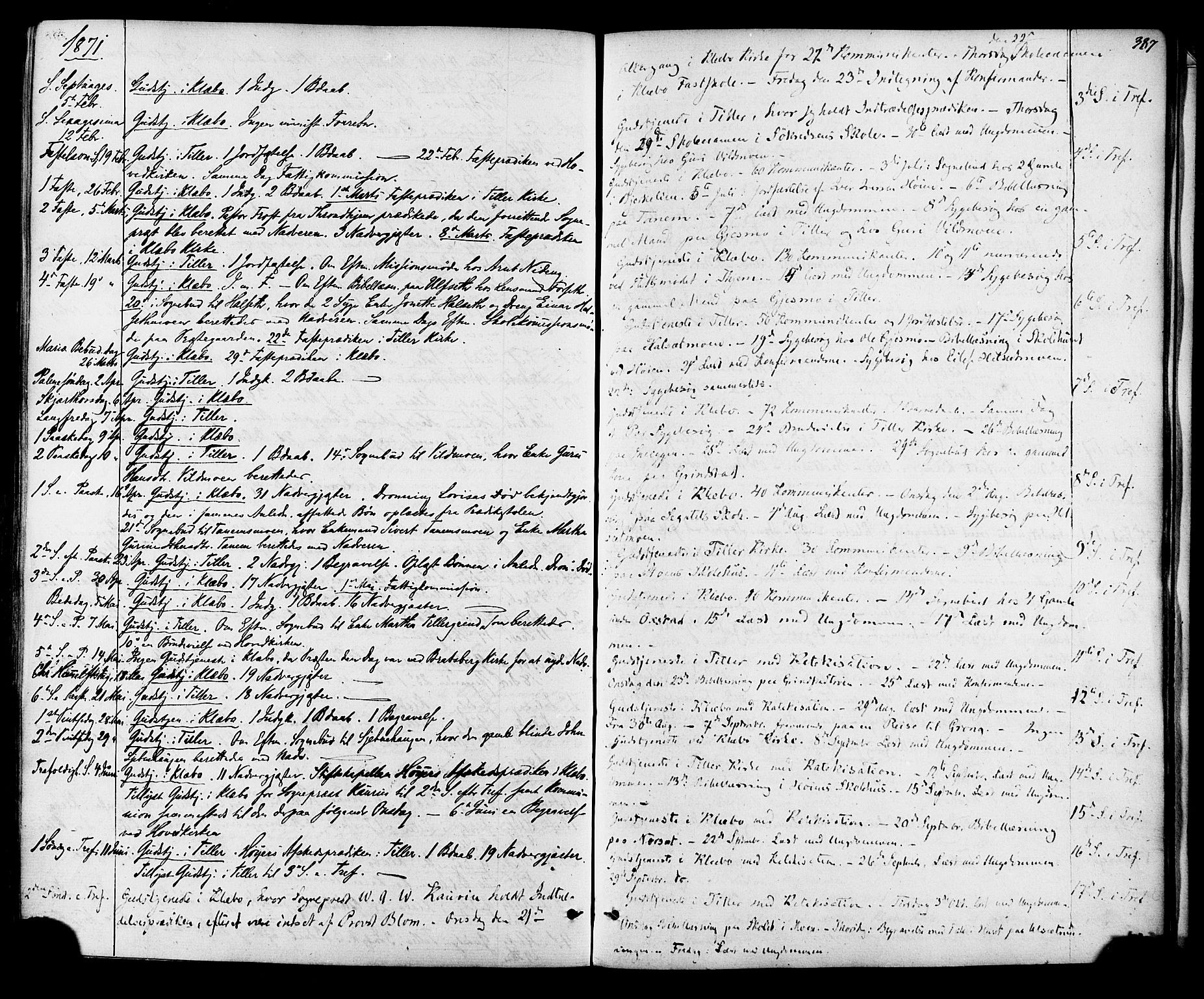 Ministerialprotokoller, klokkerbøker og fødselsregistre - Sør-Trøndelag, SAT/A-1456/618/L0442: Parish register (official) no. 618A06 /1, 1863-1879, p. 387