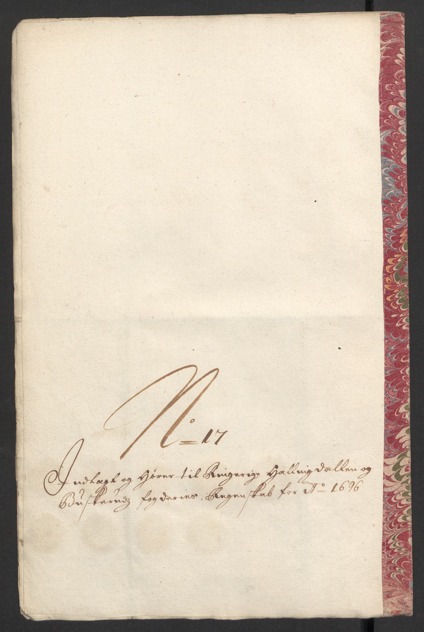 Rentekammeret inntil 1814, Reviderte regnskaper, Fogderegnskap, RA/EA-4092/R22/L1453: Fogderegnskap Ringerike, Hallingdal og Buskerud, 1696, p. 343