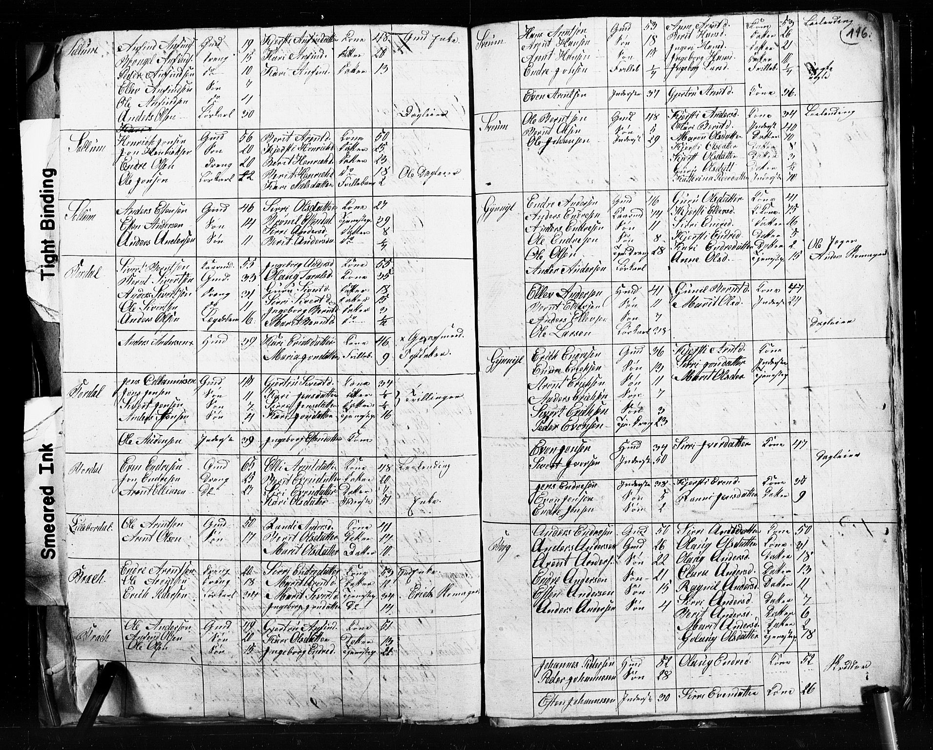 , 1825 Census for Støren parish, 1825, p. 116