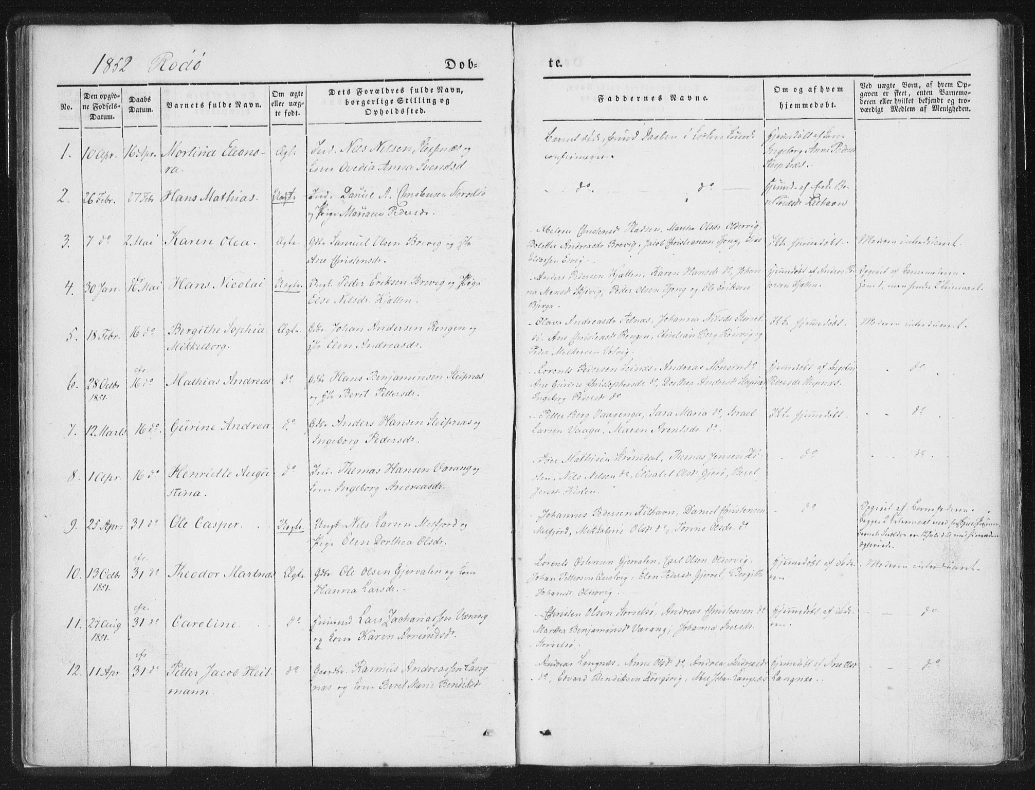 Ministerialprotokoller, klokkerbøker og fødselsregistre - Nordland, SAT/A-1459/841/L0602: Parish register (official) no. 841A08 /1, 1845-1859, p. 25