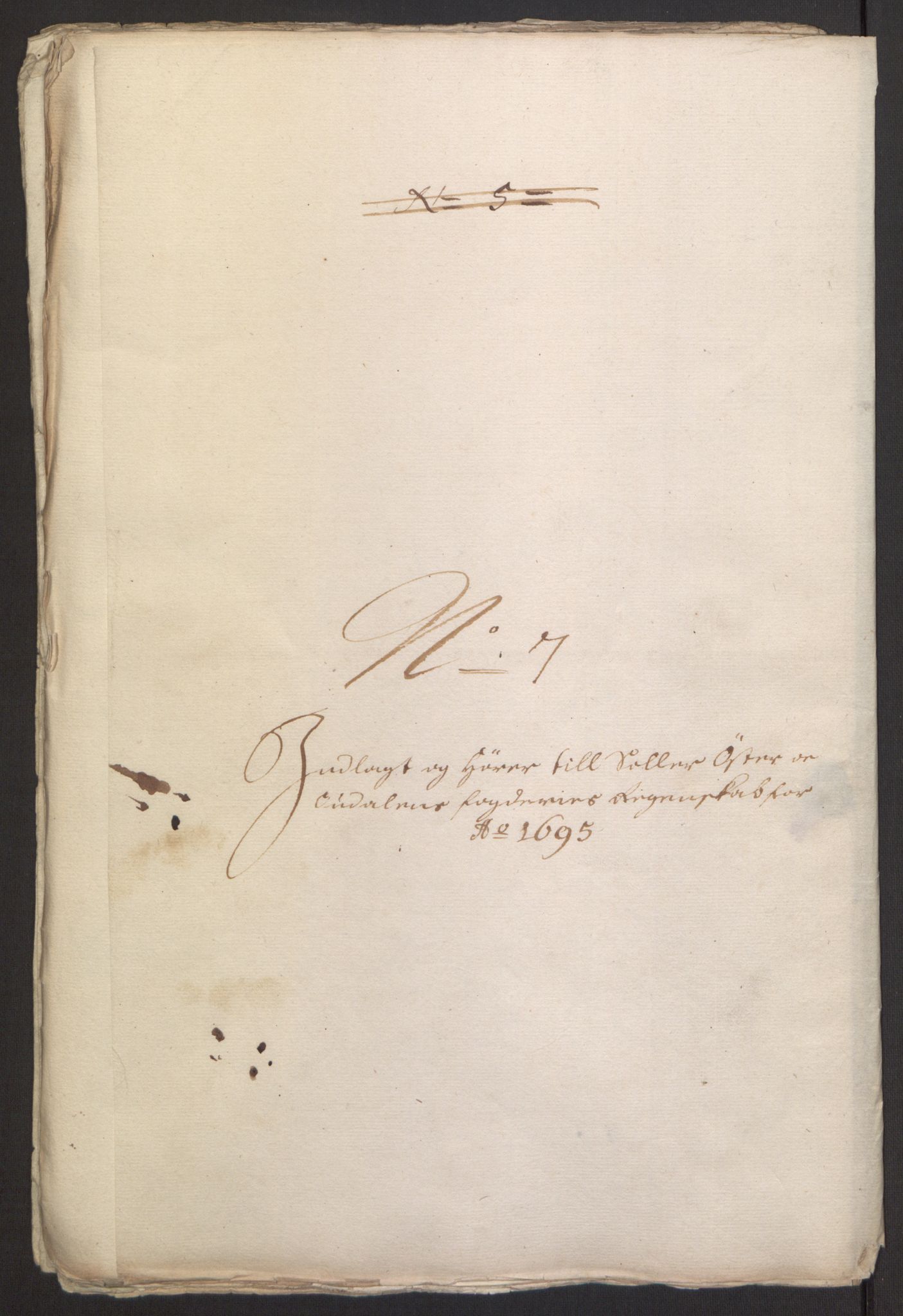Rentekammeret inntil 1814, Reviderte regnskaper, Fogderegnskap, RA/EA-4092/R13/L0833: Fogderegnskap Solør, Odal og Østerdal, 1695, p. 71