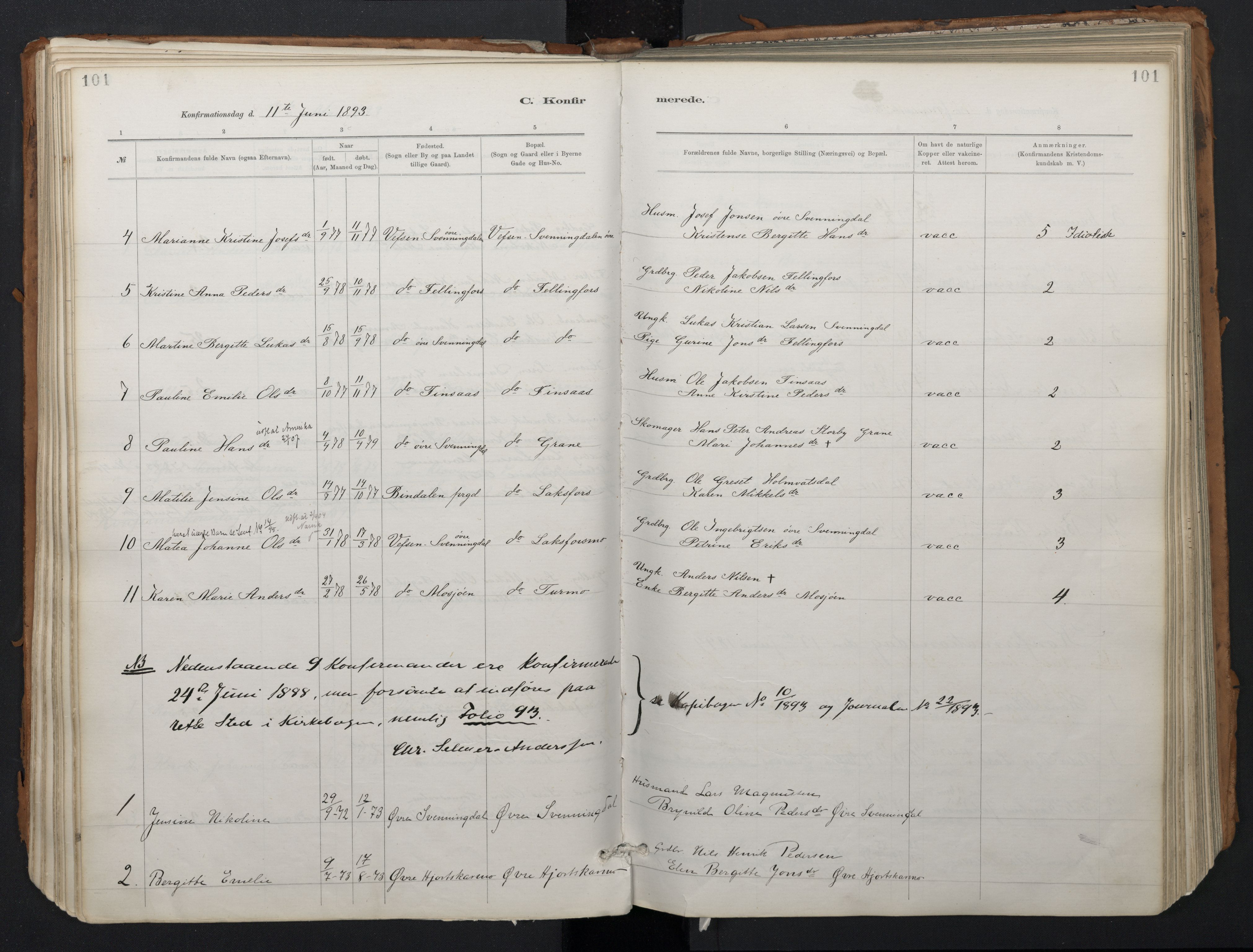 Ministerialprotokoller, klokkerbøker og fødselsregistre - Nordland, SAT/A-1459/824/L0338: Parish register (official) no. 824A01, 1880-1915, p. 101