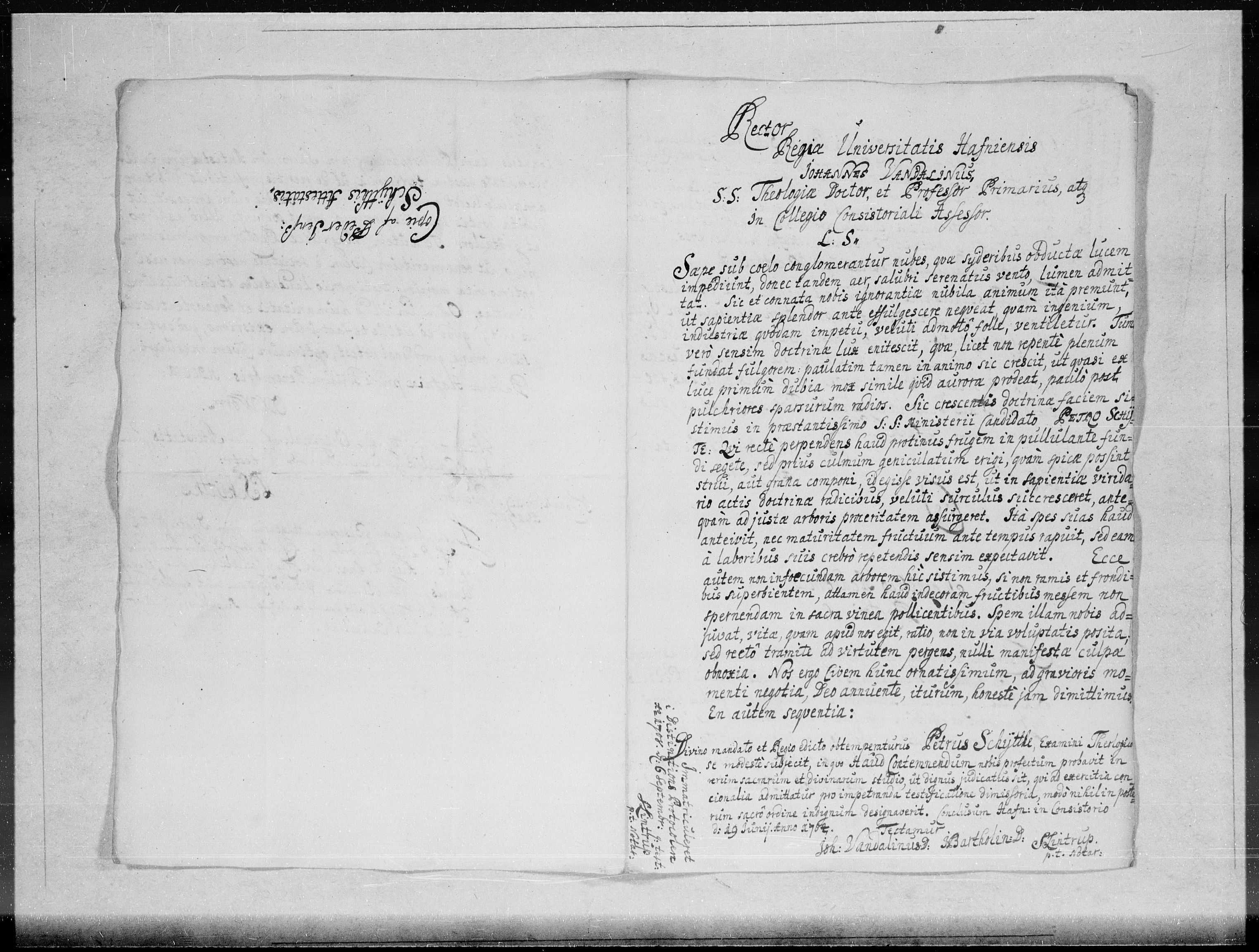 Danske Kanselli 1572-1799, AV/RA-EA-3023/F/Fc/Fcc/Fcca/L0066: Norske innlegg 1572-1799, 1708, p. 222