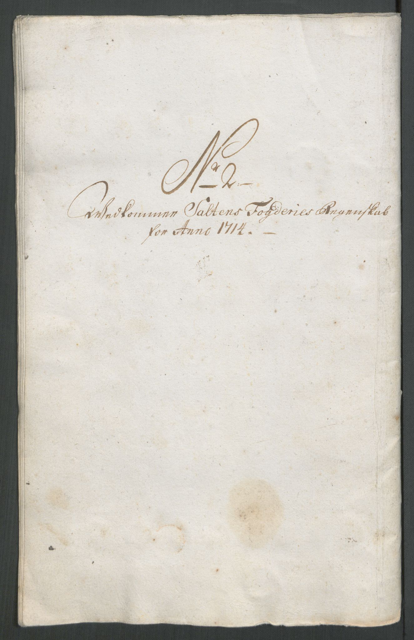 Rentekammeret inntil 1814, Reviderte regnskaper, Fogderegnskap, RA/EA-4092/R66/L4584: Fogderegnskap Salten, 1714, p. 77