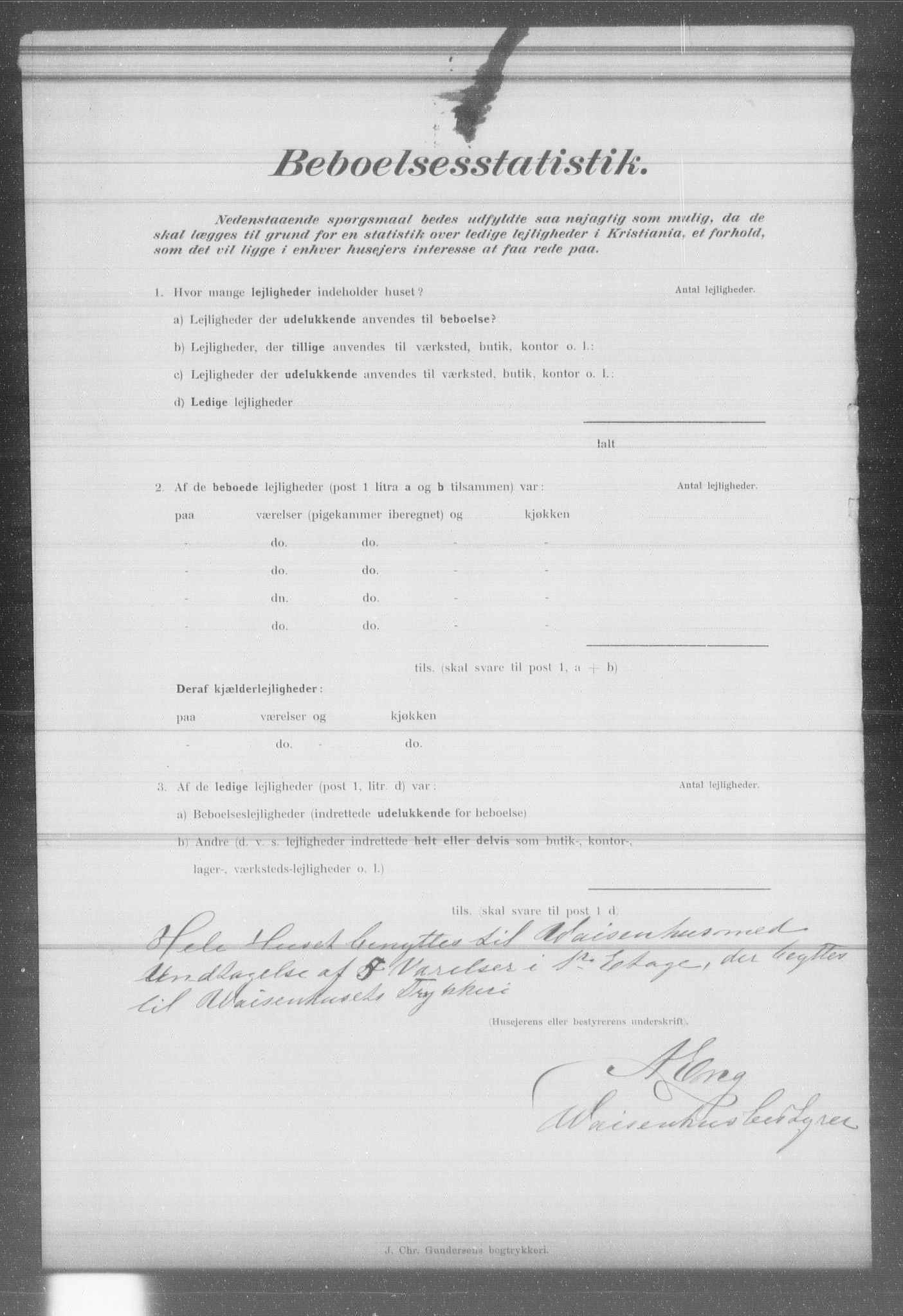 OBA, Municipal Census 1902 for Kristiania, 1902, p. 9954