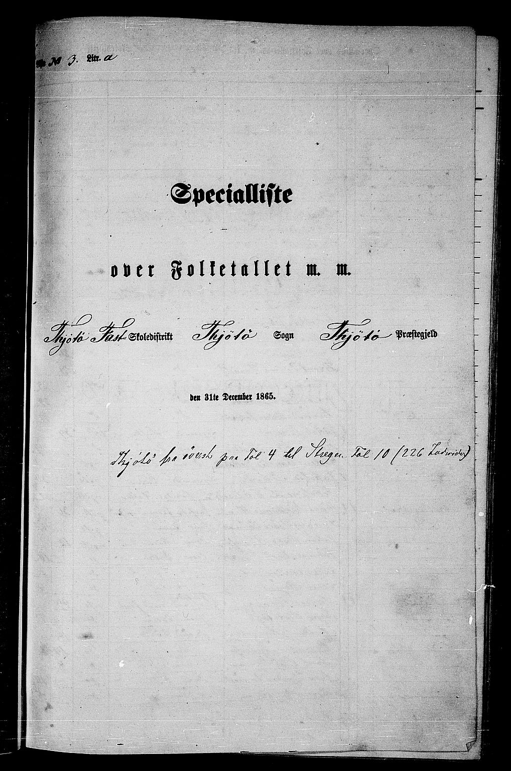 RA, 1865 census for Tjøtta, 1865, p. 53