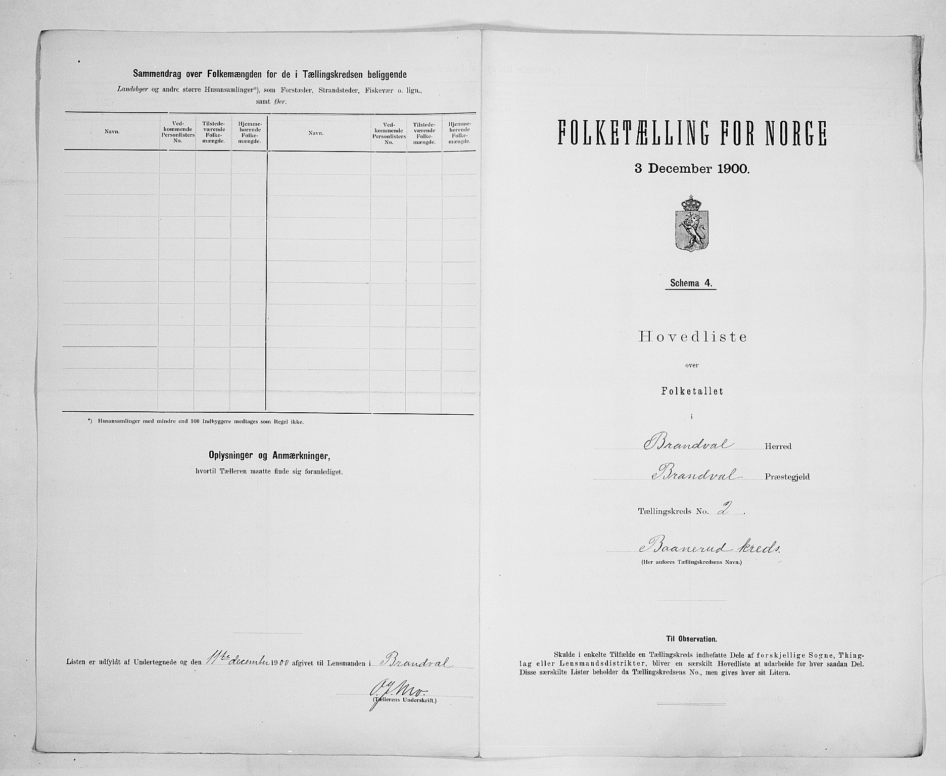 SAH, 1900 census for Brandval, 1900, p. 17