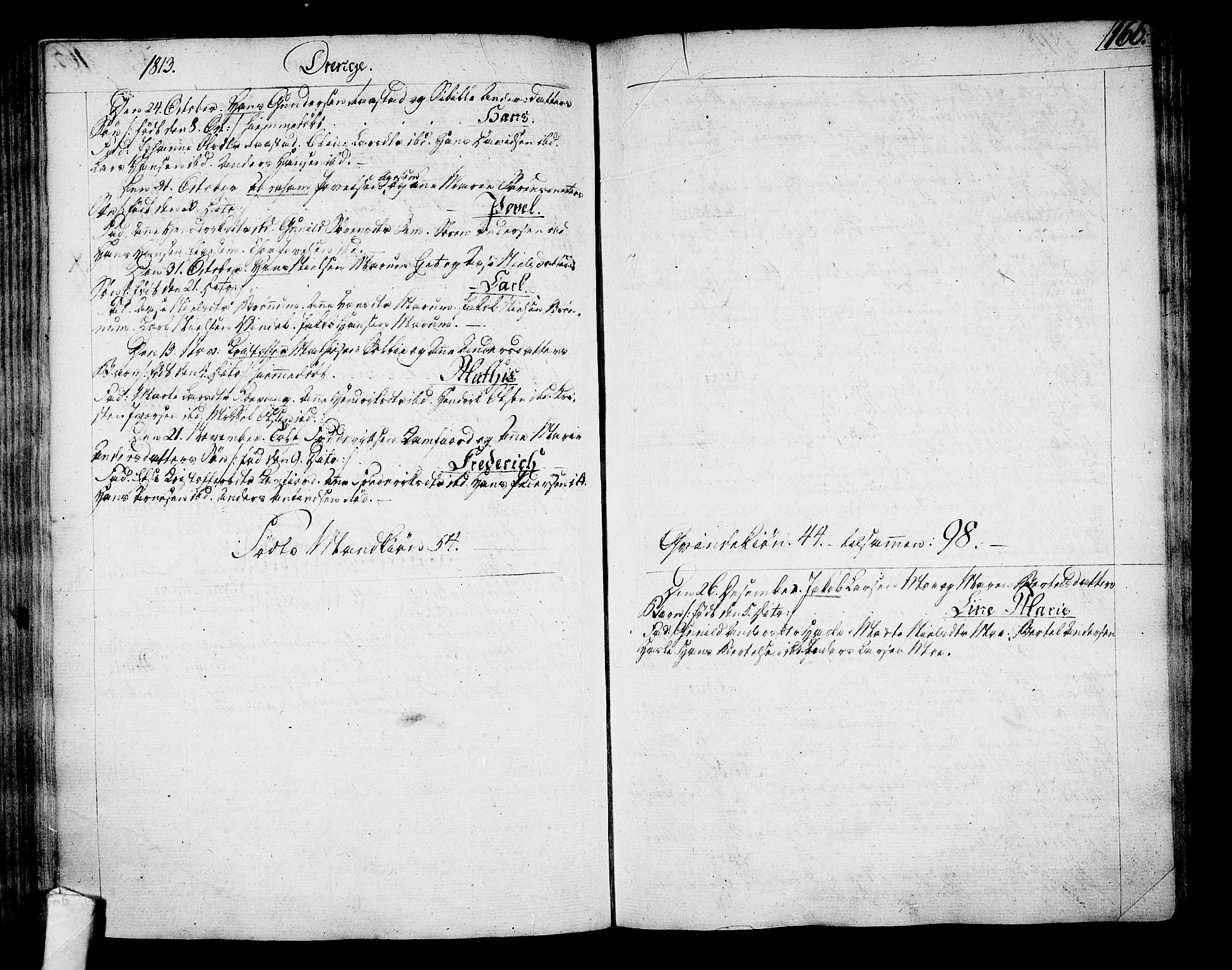 Sandar kirkebøker, SAKO/A-243/F/Fa/L0003: Parish register (official) no. 3, 1789-1814, p. 166
