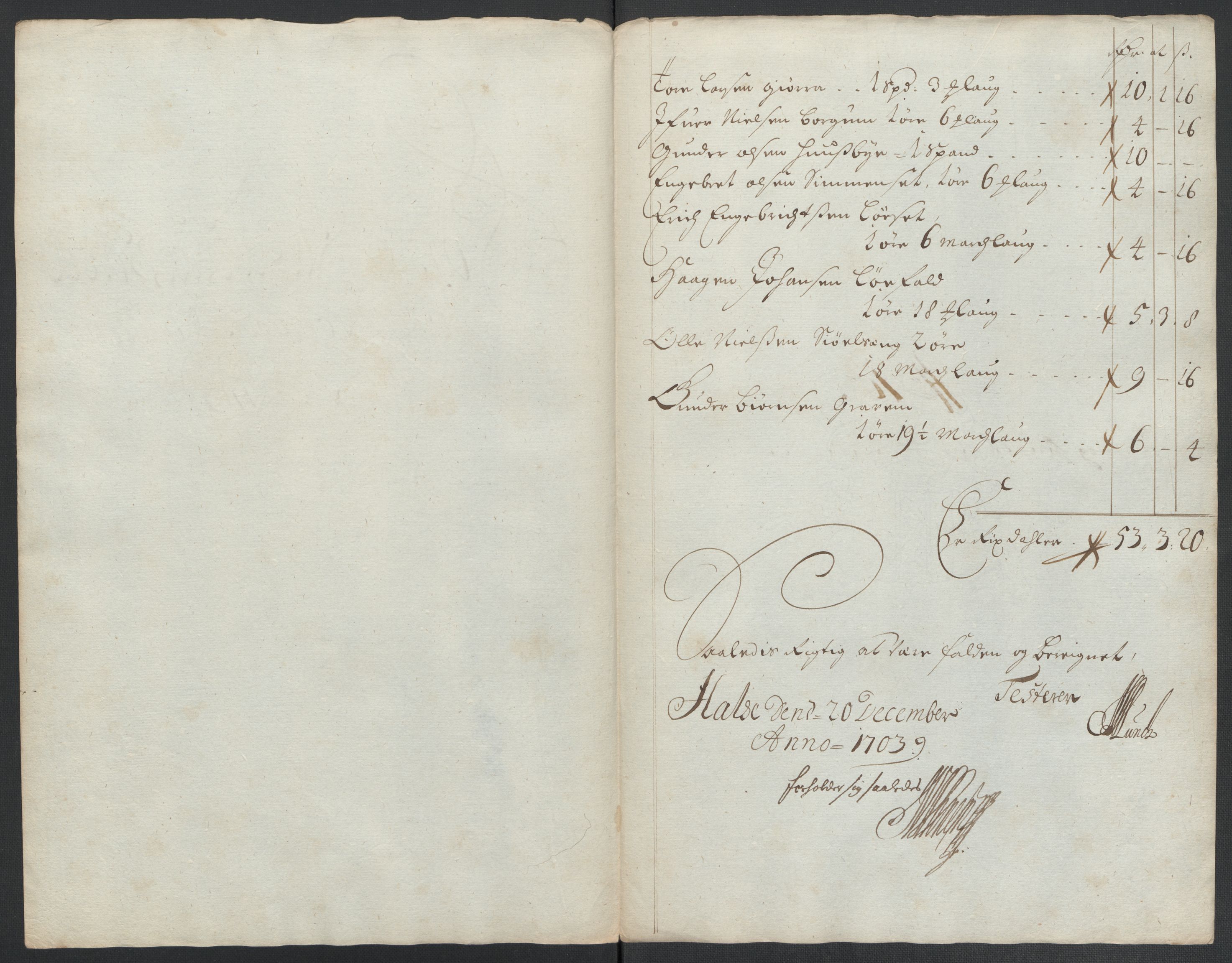 Rentekammeret inntil 1814, Reviderte regnskaper, Fogderegnskap, RA/EA-4092/R56/L3740: Fogderegnskap Nordmøre, 1703-1704, p. 101