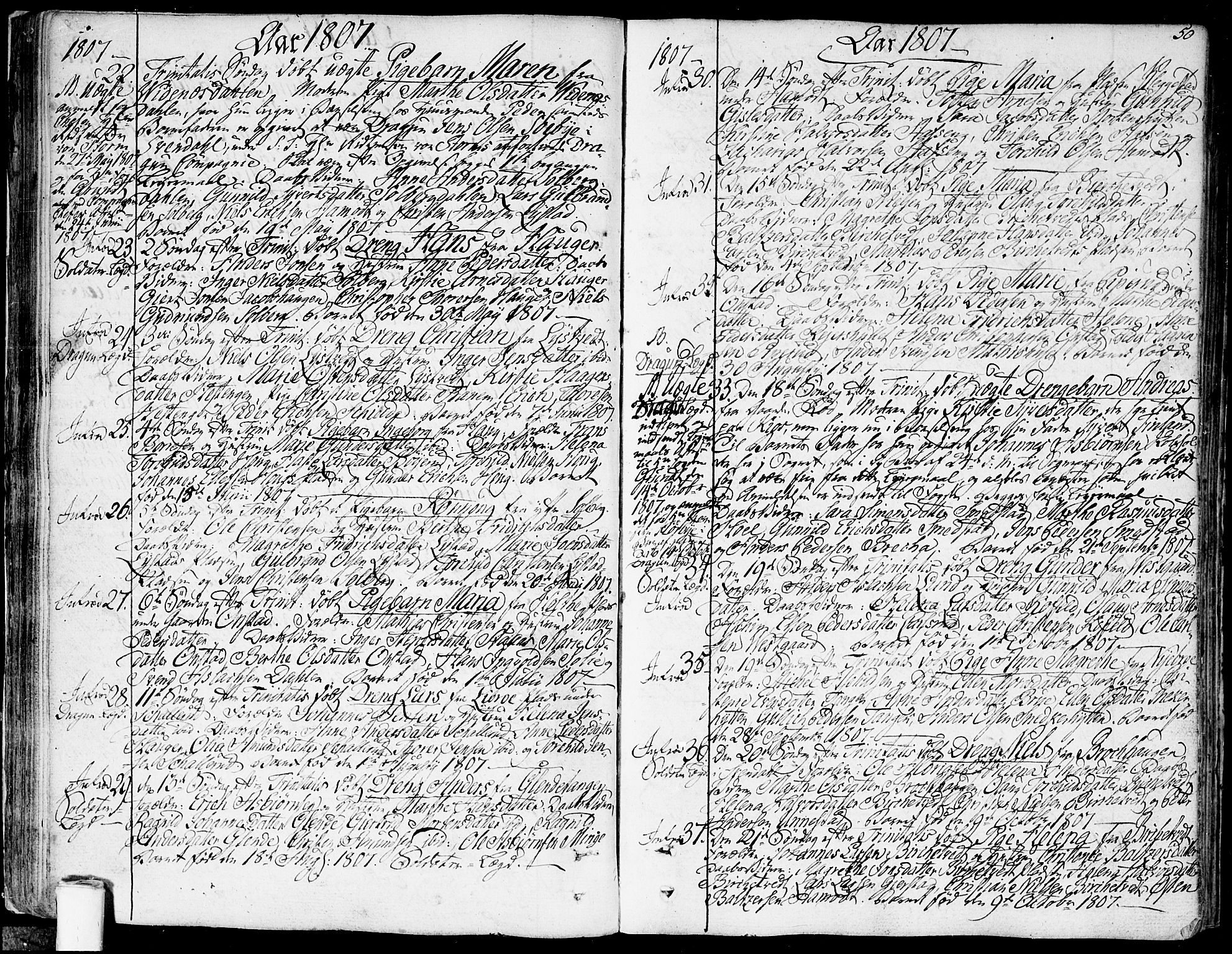 Skiptvet prestekontor Kirkebøker, SAO/A-20009/F/Fa/L0004: Parish register (official) no. 4, 1794-1814, p. 50