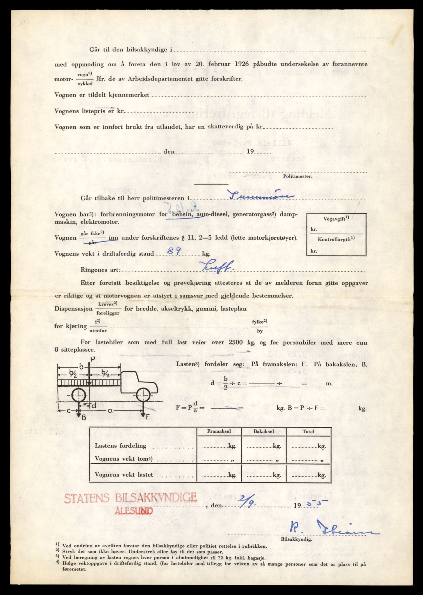 Møre og Romsdal vegkontor - Ålesund trafikkstasjon, AV/SAT-A-4099/F/Fe/L0039: Registreringskort for kjøretøy T 13361 - T 13530, 1927-1998, p. 872