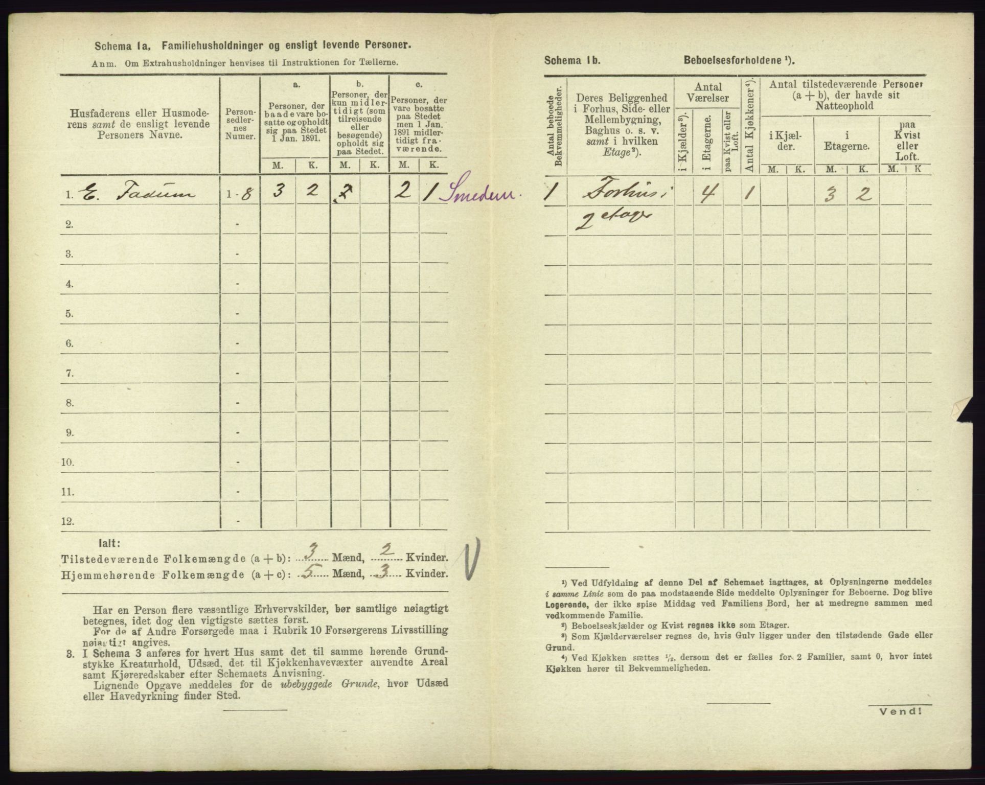 RA, 1891 census for 0705 Tønsberg, 1891, p. 1153