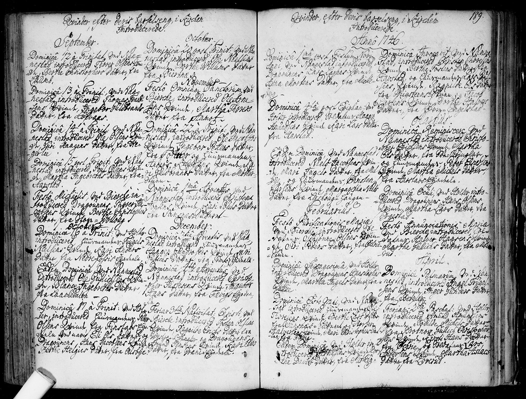 Nannestad prestekontor Kirkebøker, SAO/A-10414a/F/Fa/L0006: Parish register (official) no. I 6, 1739-1754, p. 189