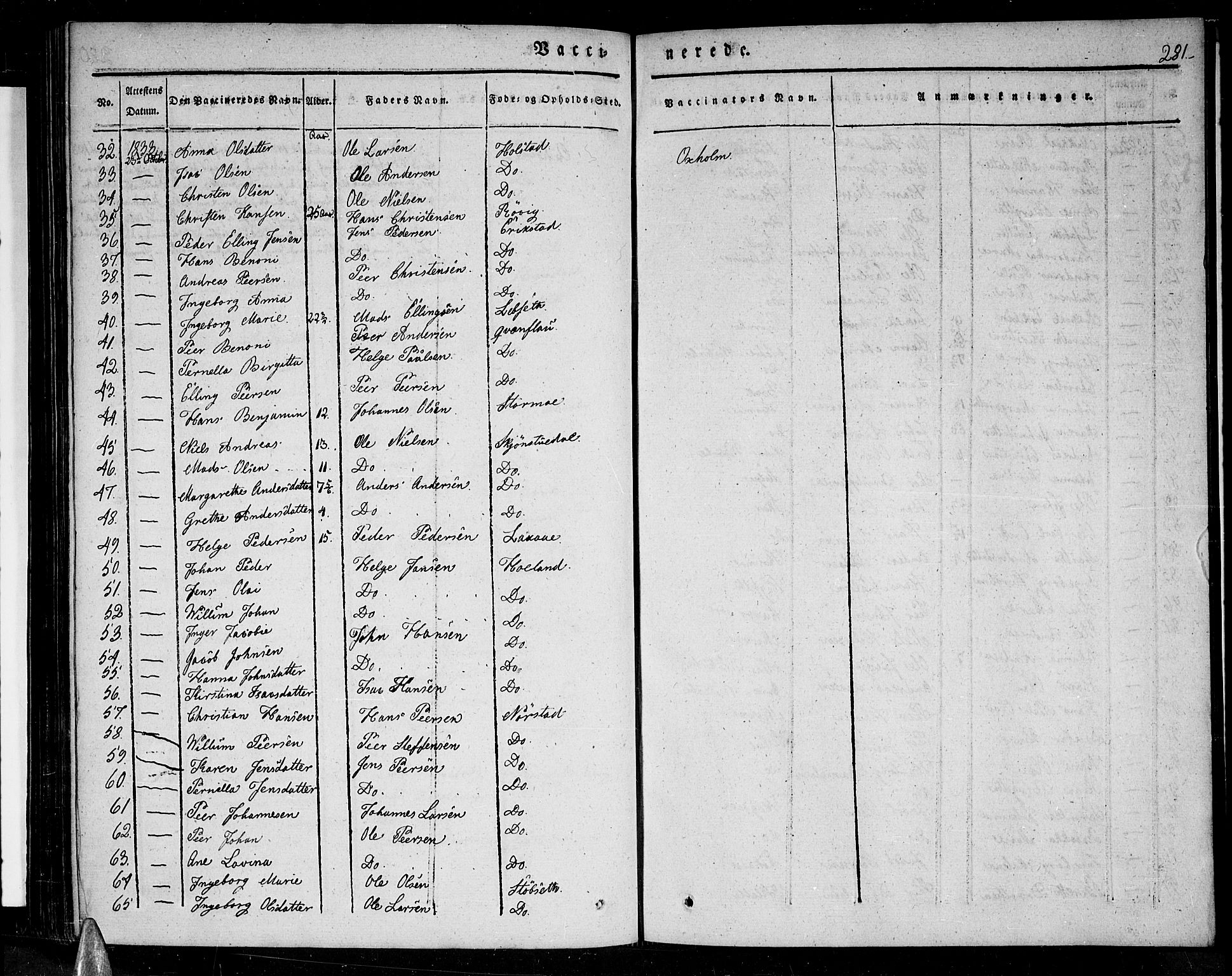 Ministerialprotokoller, klokkerbøker og fødselsregistre - Nordland, AV/SAT-A-1459/852/L0737: Parish register (official) no. 852A07, 1833-1849, p. 281
