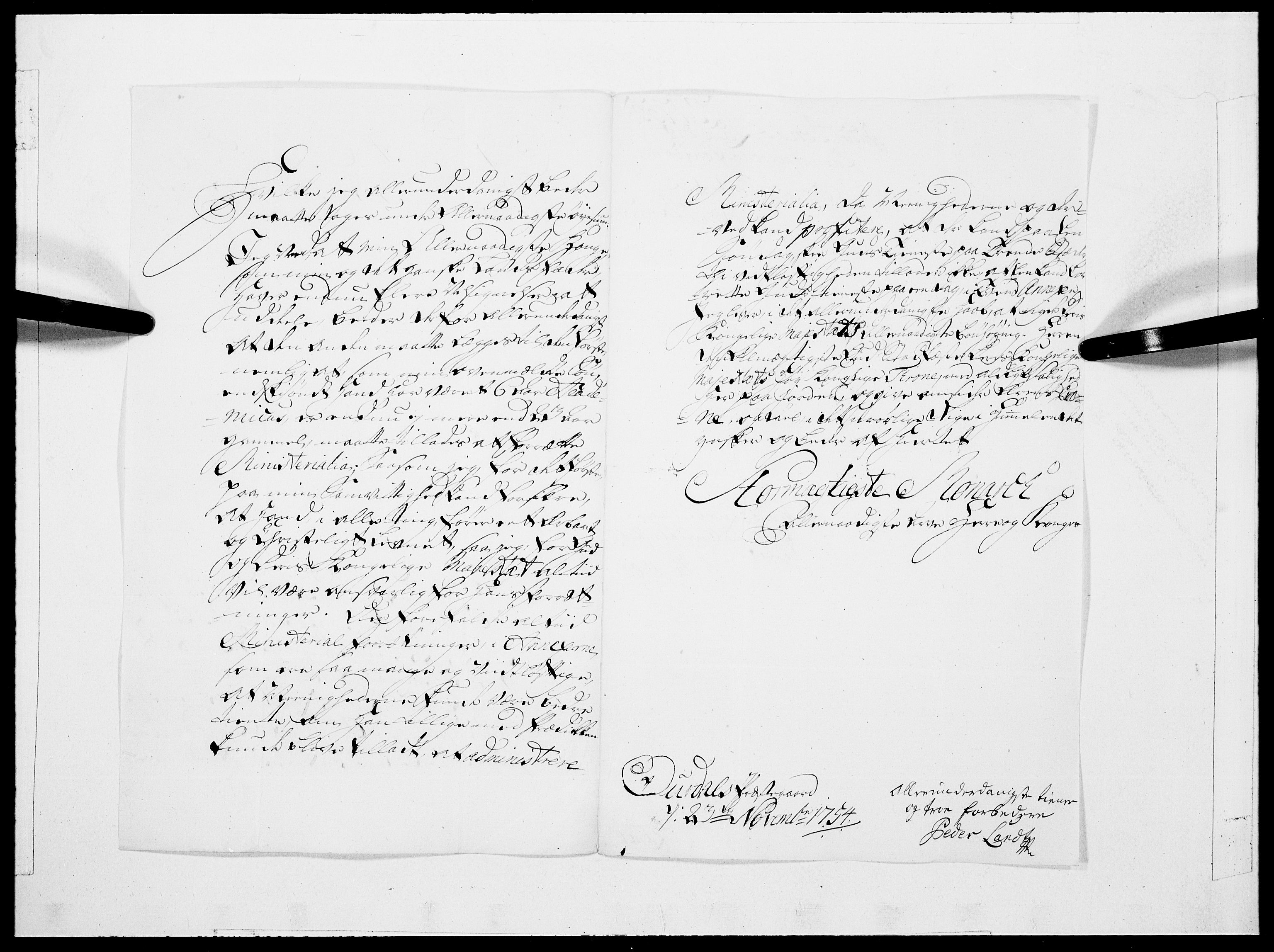 Danske Kanselli 1572-1799, AV/RA-EA-3023/F/Fc/Fcc/Fcca/L0168: Norske innlegg 1572-1799, 1755, p. 28