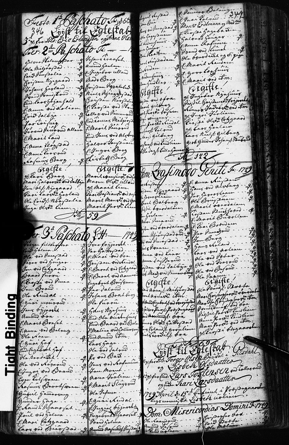 Fåberg prestekontor, AV/SAH-PREST-086/H/Ha/Hab/L0002: Parish register (copy) no. 2, 1741-1756, p. 346-347