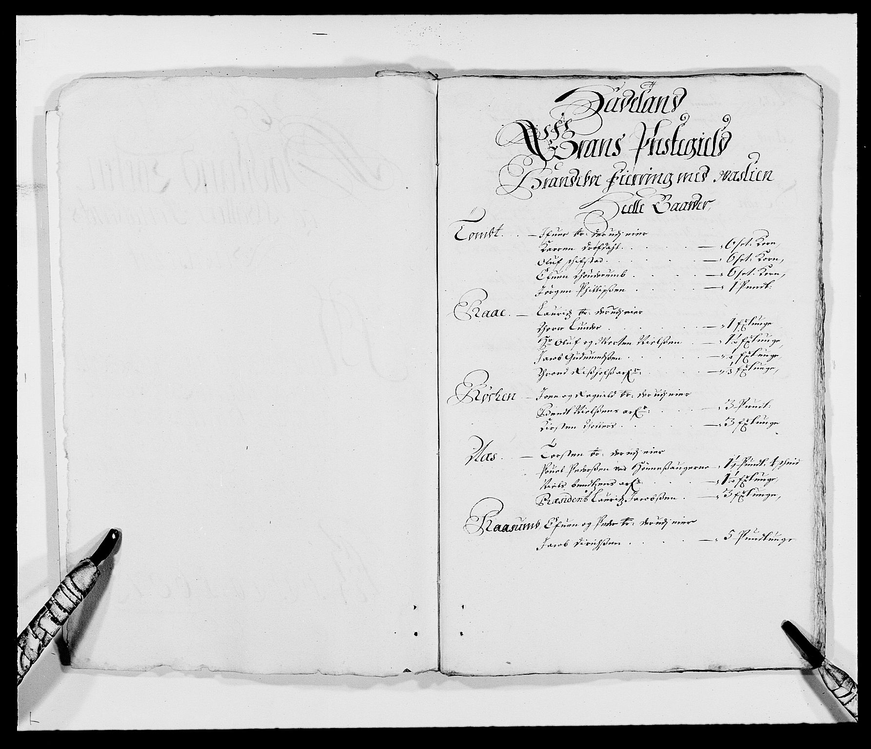 Rentekammeret inntil 1814, Reviderte regnskaper, Fogderegnskap, RA/EA-4092/R18/L1286: Fogderegnskap Hadeland, Toten og Valdres, 1687, p. 154