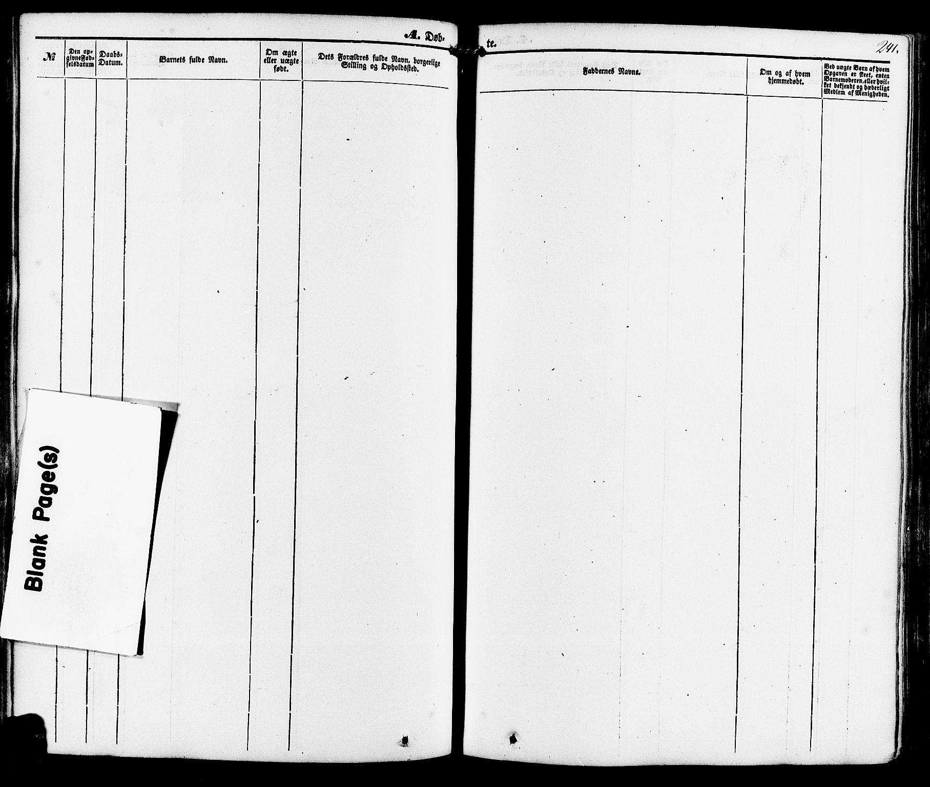 Kviteseid kirkebøker, SAKO/A-276/F/Fa/L0007: Parish register (official) no. I 7, 1859-1881, p. 241