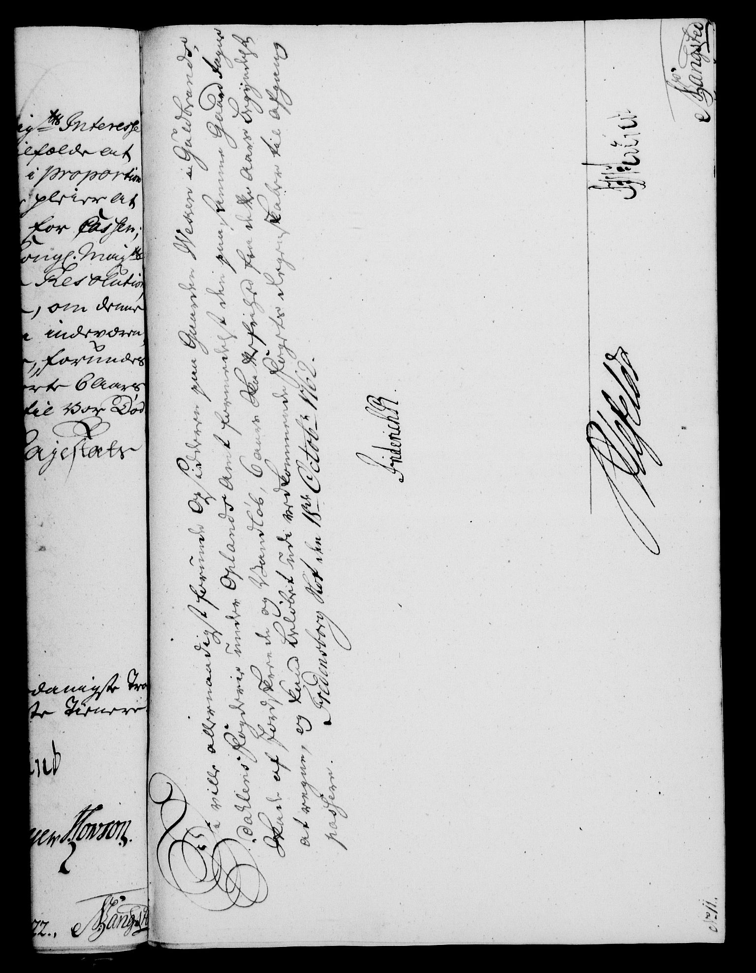 Rentekammeret, Kammerkanselliet, AV/RA-EA-3111/G/Gf/Gfa/L0044: Norsk relasjons- og resolusjonsprotokoll (merket RK 52.44), 1762, p. 467