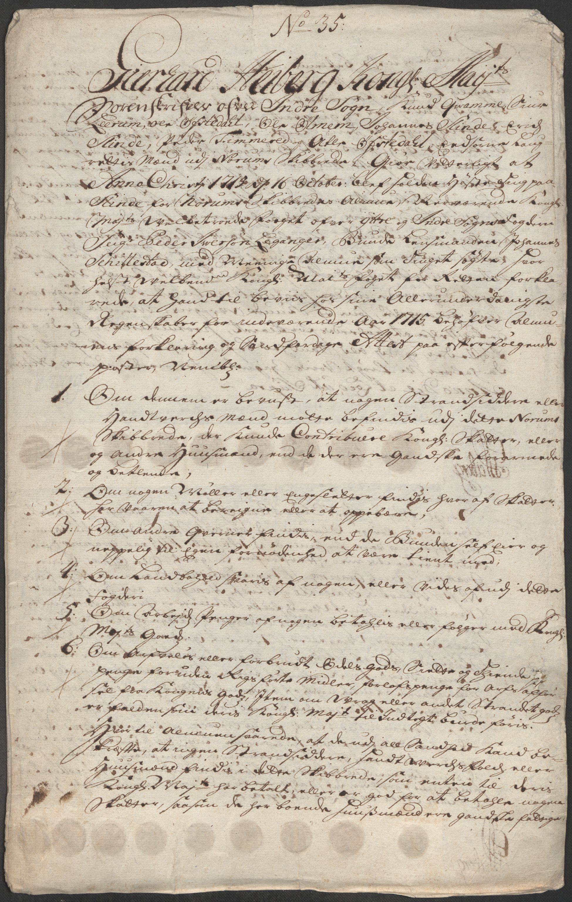 Rentekammeret inntil 1814, Reviderte regnskaper, Fogderegnskap, RA/EA-4092/R52/L3320: Fogderegnskap Sogn, 1715-1716, p. 104