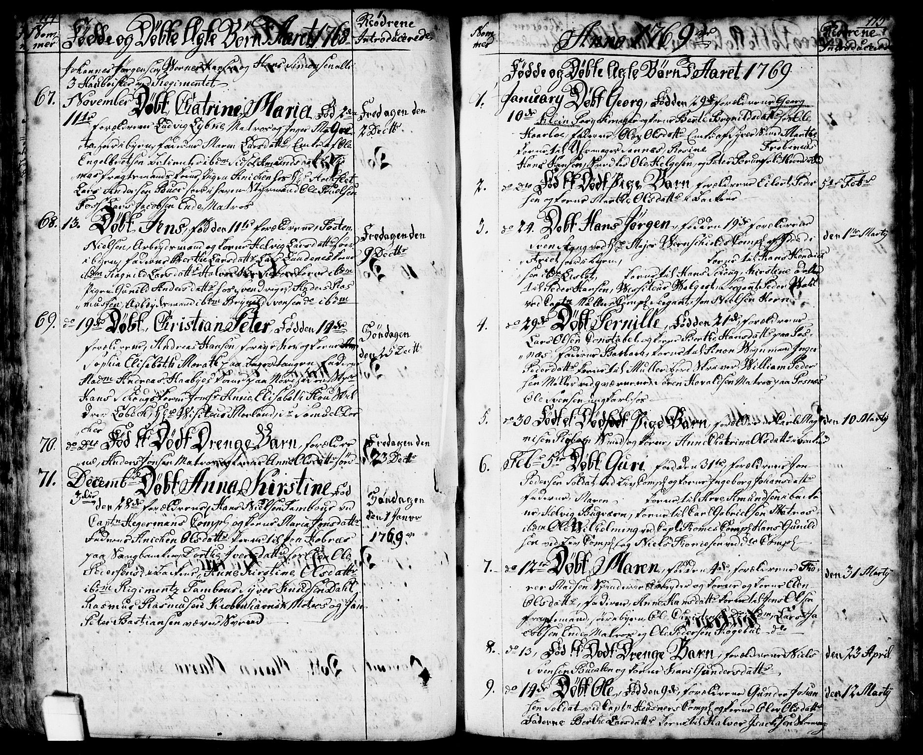 Halden prestekontor Kirkebøker, AV/SAO-A-10909/F/Fa/L0001: Parish register (official) no. I 1, 1758-1791, p. 114-115