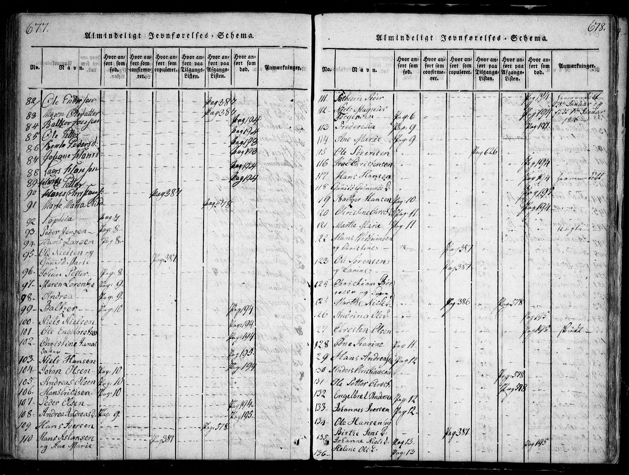 Nesodden prestekontor Kirkebøker, SAO/A-10013/F/Fa/L0006: Parish register (official) no. I 6, 1814-1847, p. 677-678