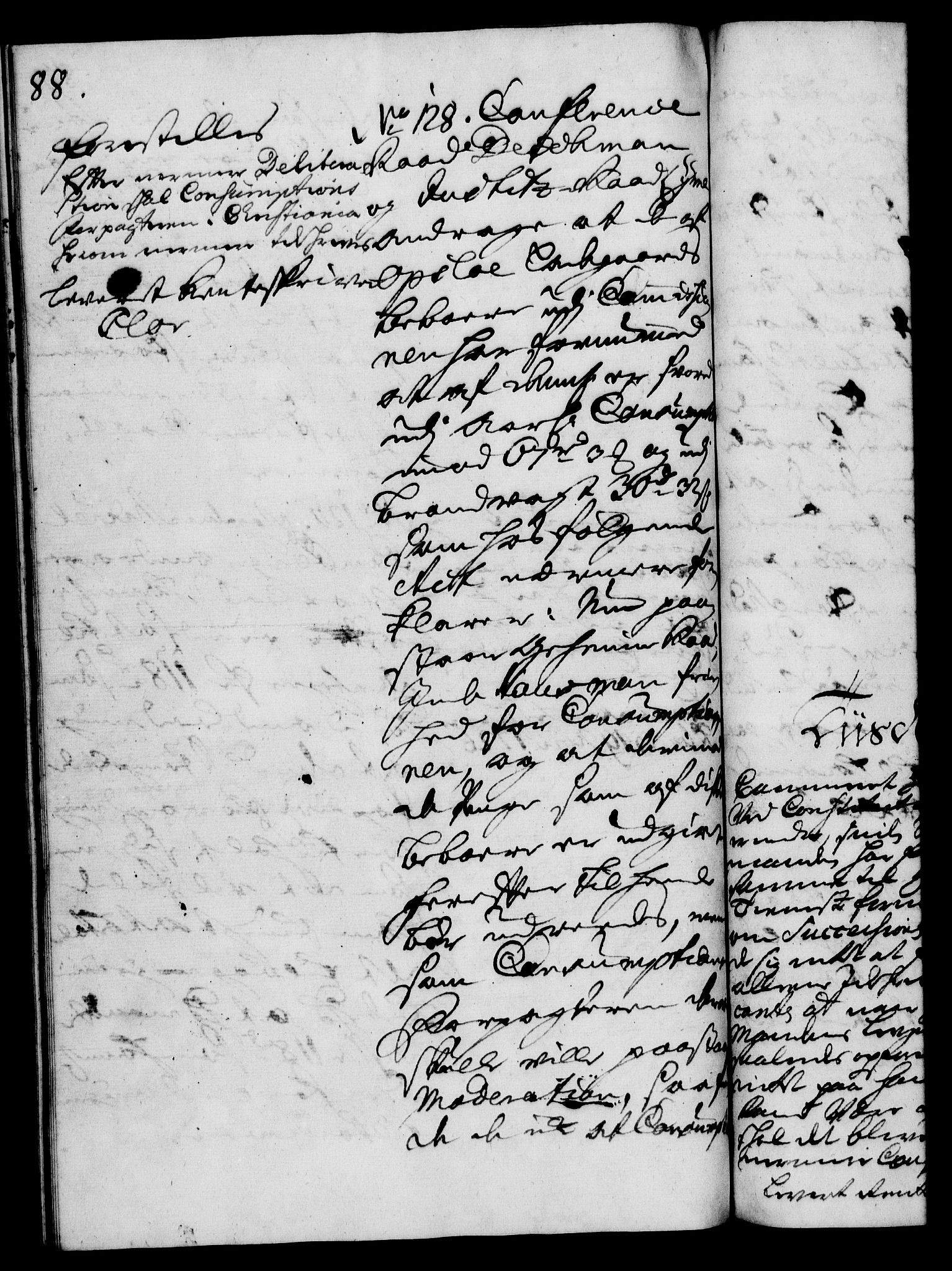 Rentekammeret, Kammerkanselliet, RA/EA-3111/G/Gh/Gha/L0009: Norsk ekstraktmemorialprotokoll (merket RK 53.54), 1726-1728, p. 88