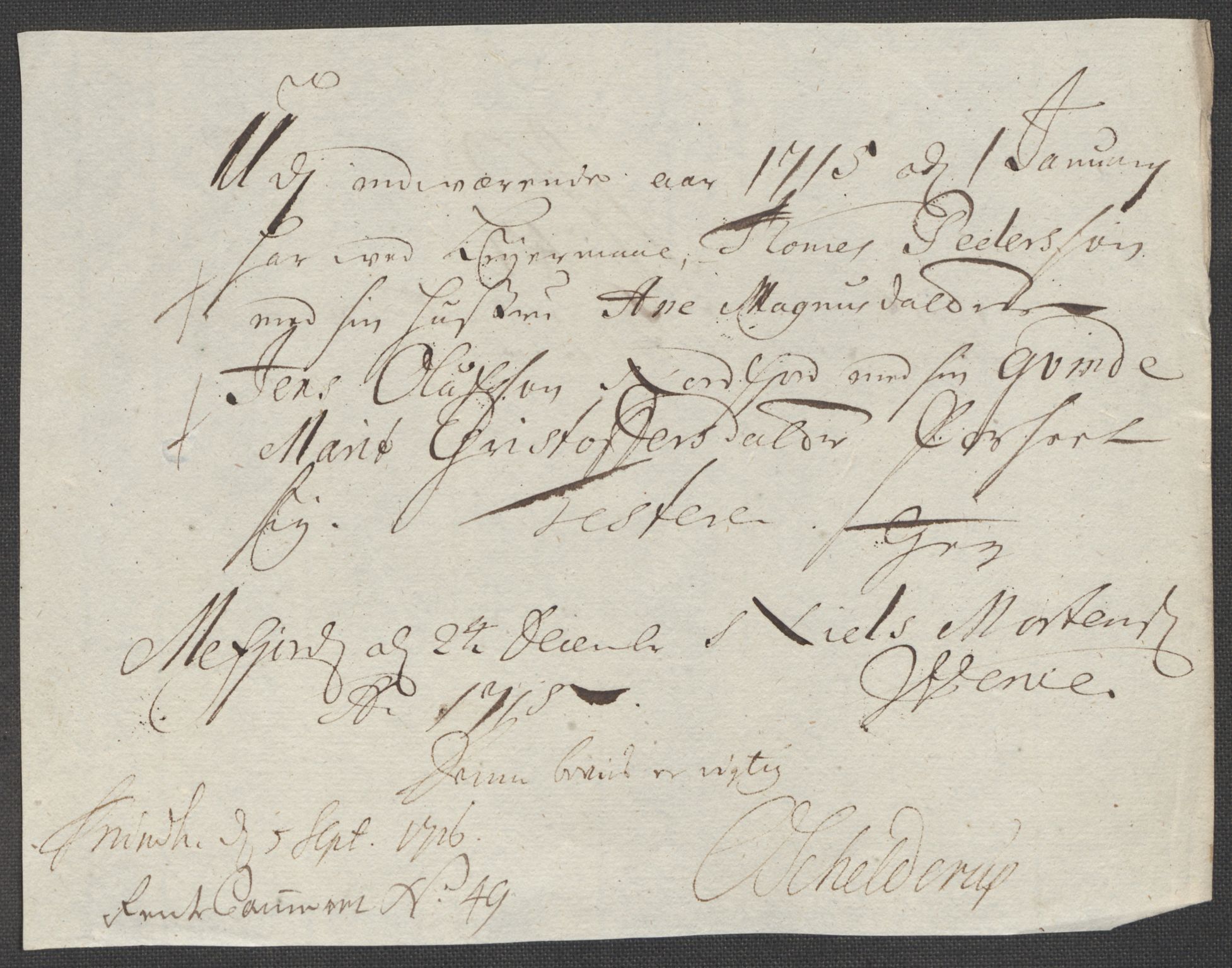 Rentekammeret inntil 1814, Reviderte regnskaper, Fogderegnskap, AV/RA-EA-4092/R68/L4761: Fogderegnskap Senja og Troms, 1715, p. 244