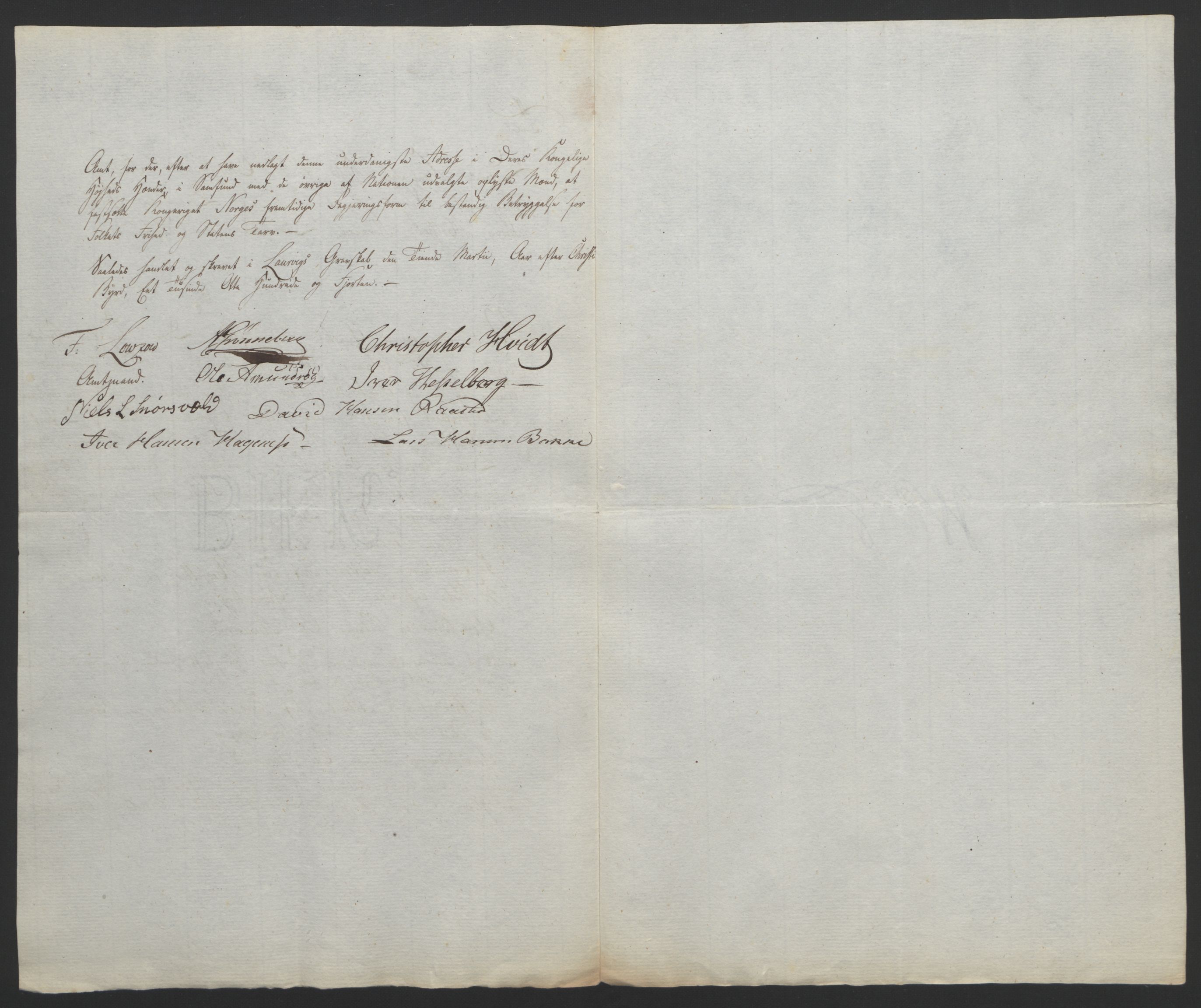 Statsrådssekretariatet, RA/S-1001/D/Db/L0008: Fullmakter for Eidsvollsrepresentantene i 1814. , 1814, p. 29