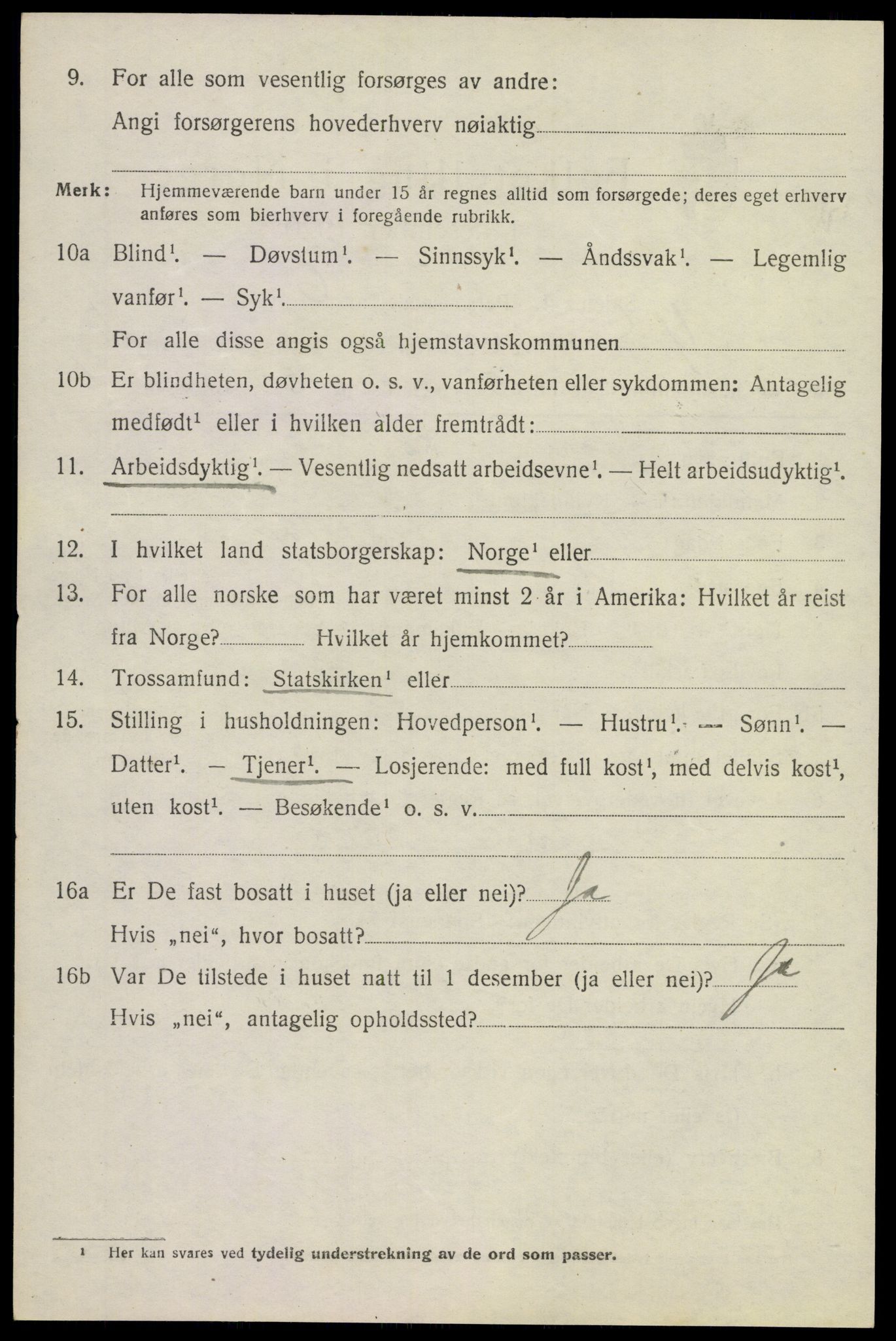 SAKO, 1920 census for Ytre Sandsvær, 1920, p. 2051