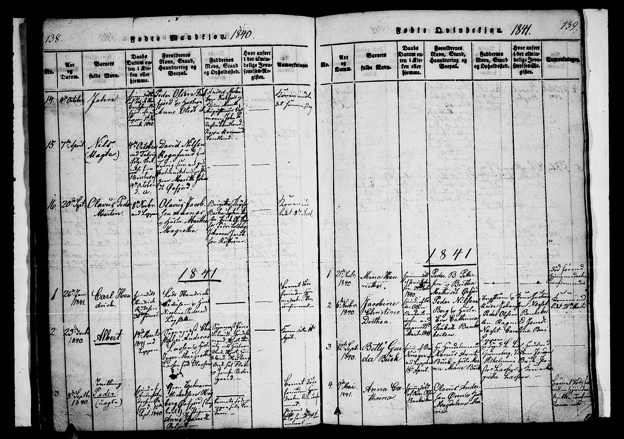 Loppa sokneprestkontor, AV/SATØ-S-1339/H/Ha/L0003kirke: Parish register (official) no. 3, 1820-1848, p. 138-139