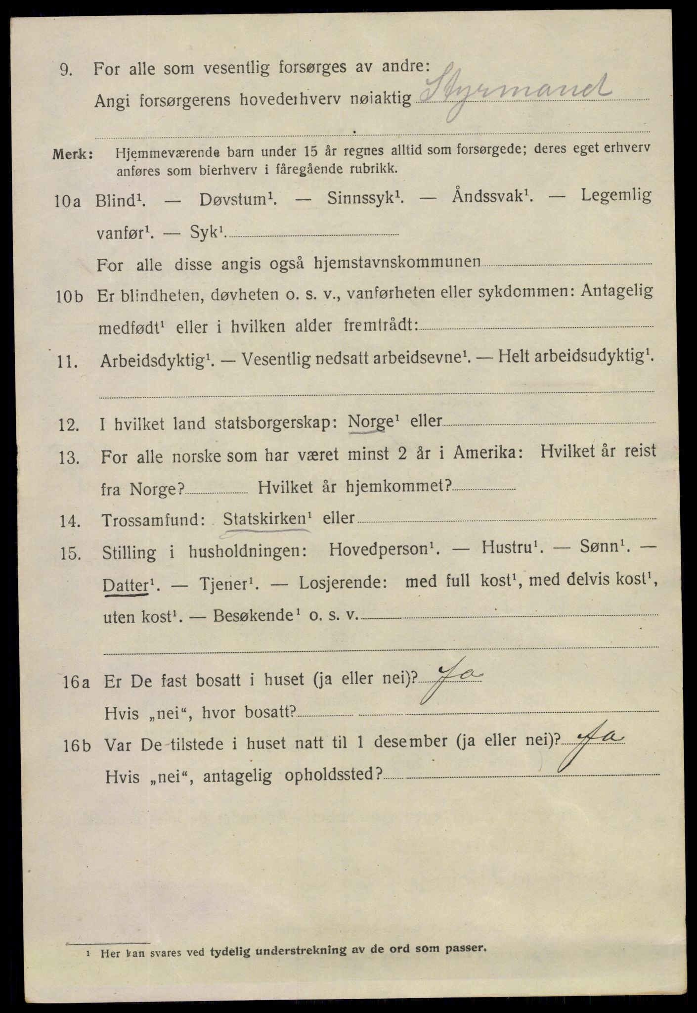 SAO, 1920 census for Fredrikstad, 1920, p. 13554