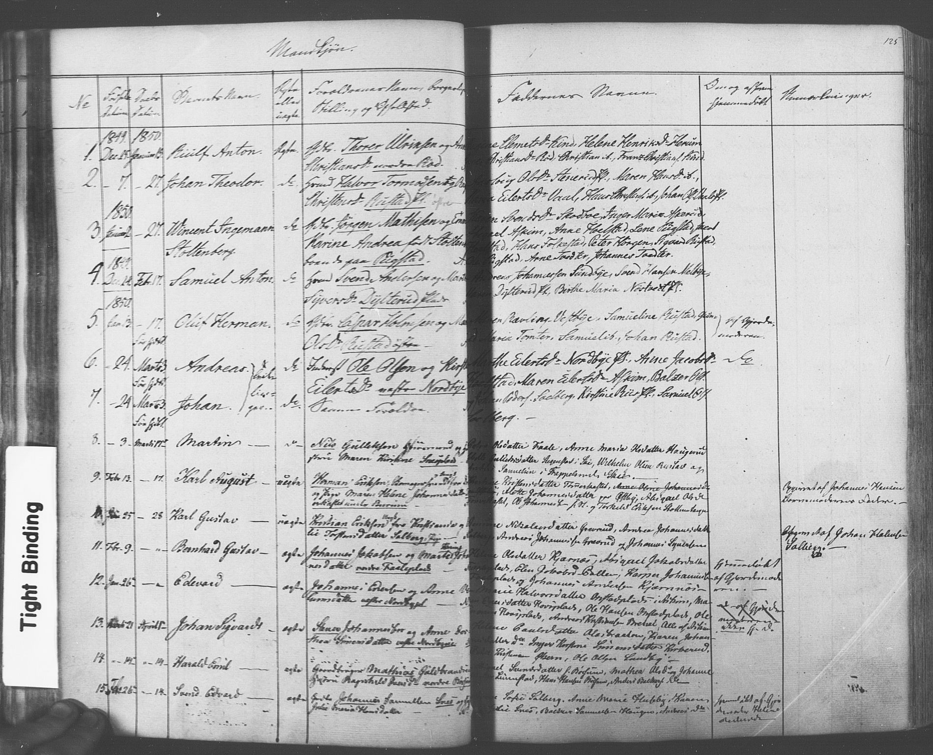 Ås prestekontor Kirkebøker, SAO/A-10894/F/Fa/L0006: Parish register (official) no. I 6, 1841-1853, p. 124-125