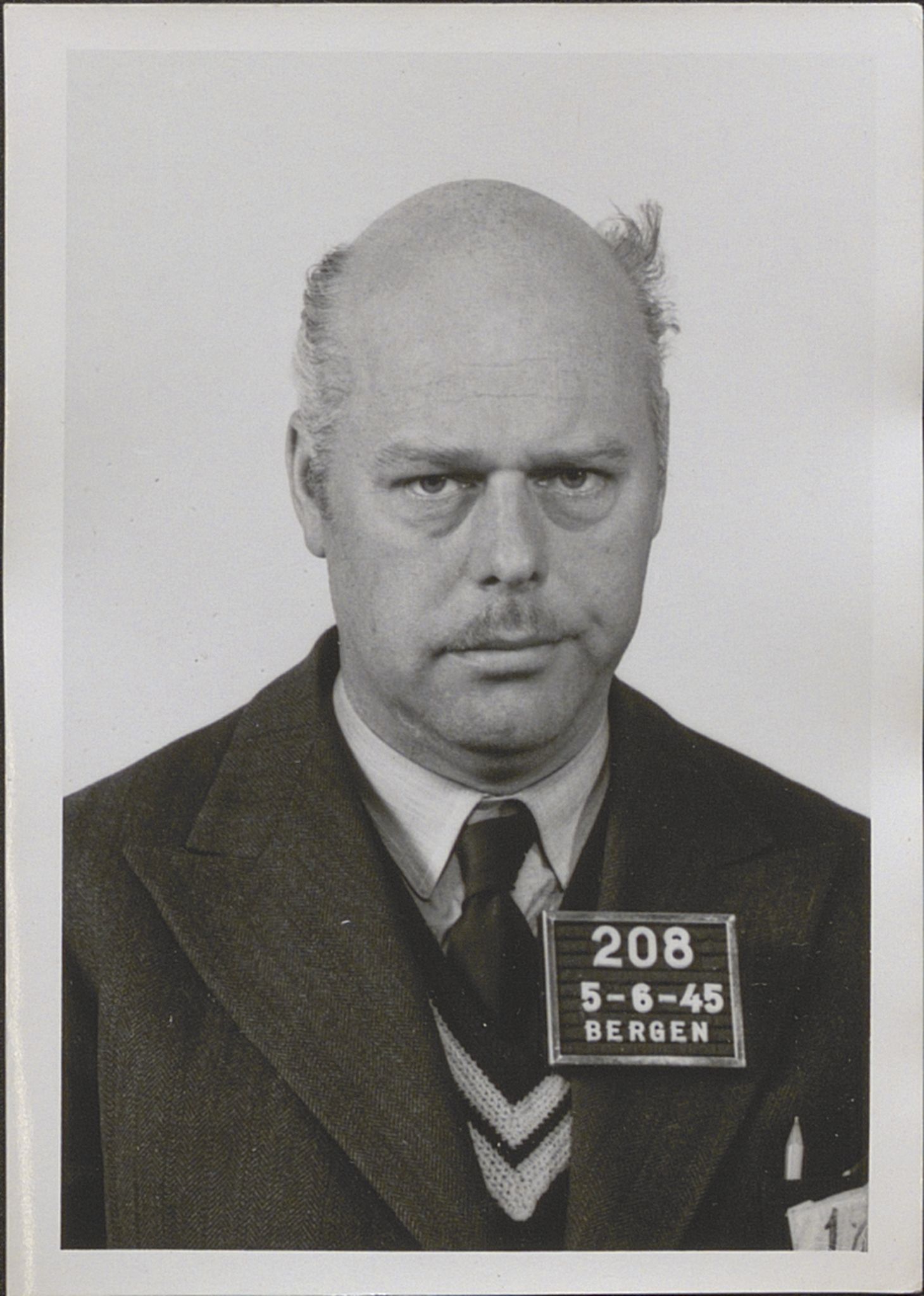 Bergen politikammer / politidistrikt, SAB/A-60401/Y/Yc/Ycd/L0004: Personfoto - landsvikere etc, 1945-1947, p. 190