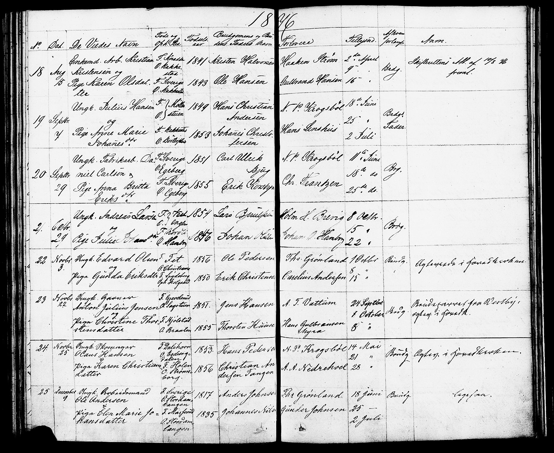 Enebakk prestekontor Kirkebøker, SAO/A-10171c/F/Fa/L0012: Parish register (official) no. I 12, 1832-1882