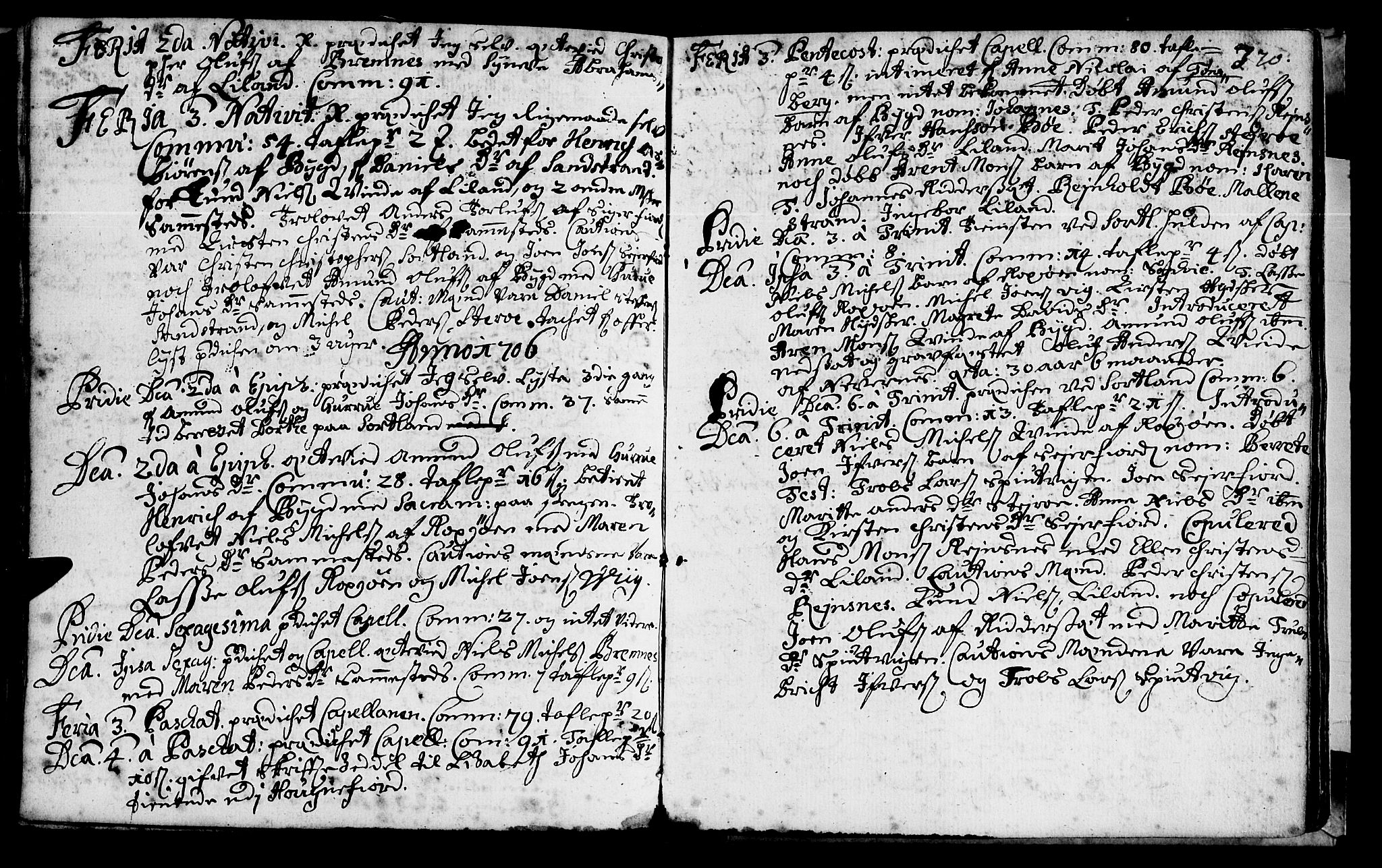 Ministerialprotokoller, klokkerbøker og fødselsregistre - Nordland, SAT/A-1459/888/L1231: Parish register (official) no. 888A01 /2, 1704-1729, p. 320