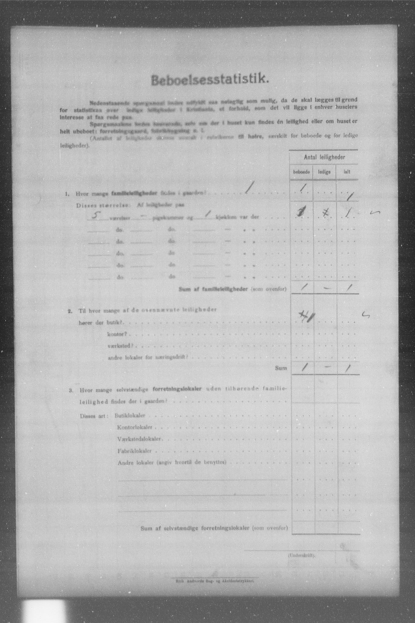 OBA, Municipal Census 1904 for Kristiania, 1904, p. 14221