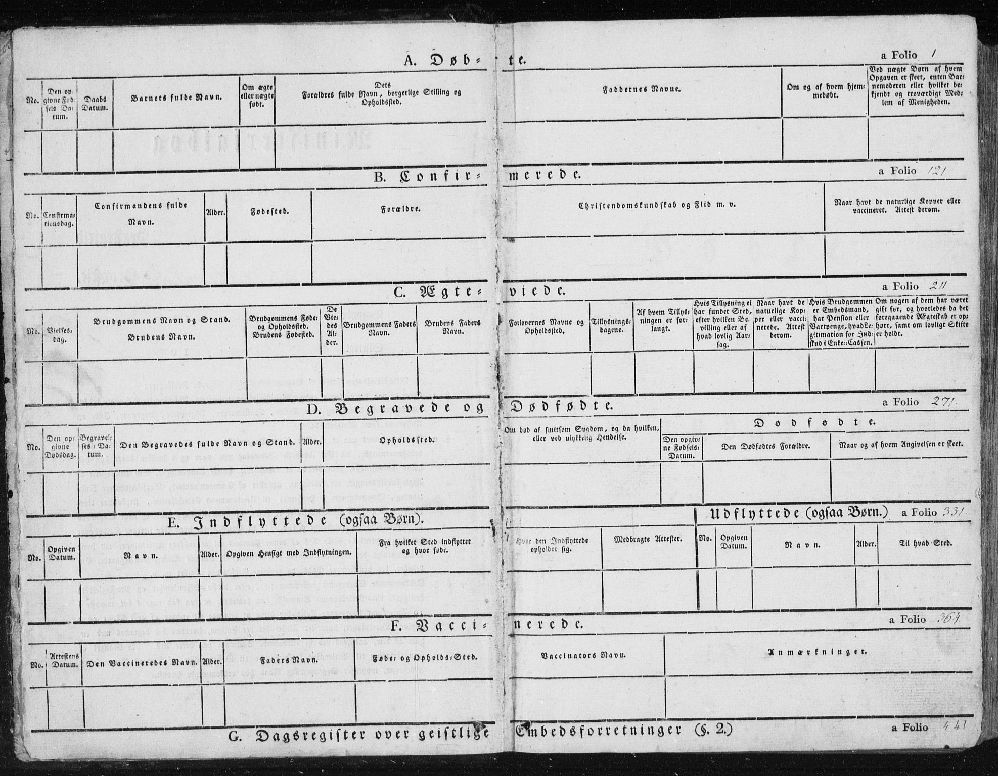 Sund sokneprestembete, AV/SAB-A-99930: Parish register (official) no. A 13, 1835-1849